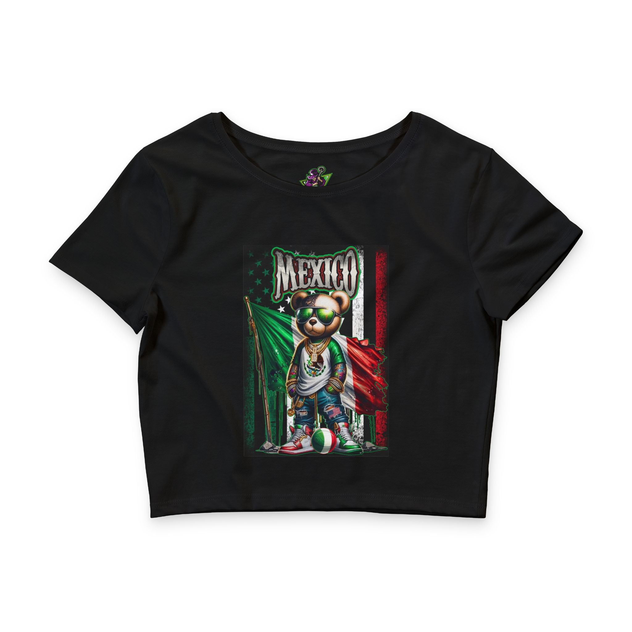 Mexico Teddy Bear / Crop Top