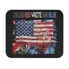 I Bleed Red White and Blue / Gaming Mouse Pad