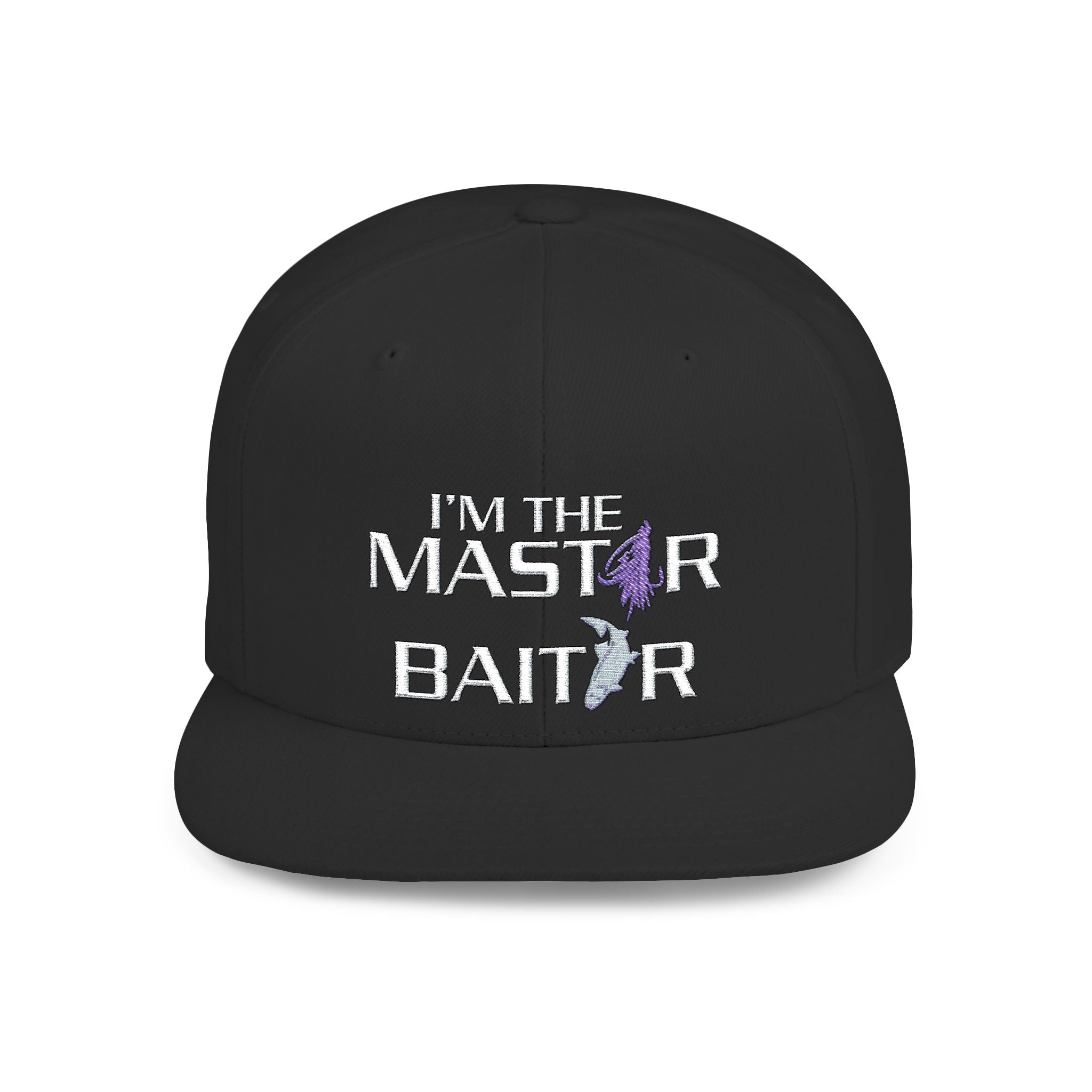 The Master Baiter / Flat Bill Snapback