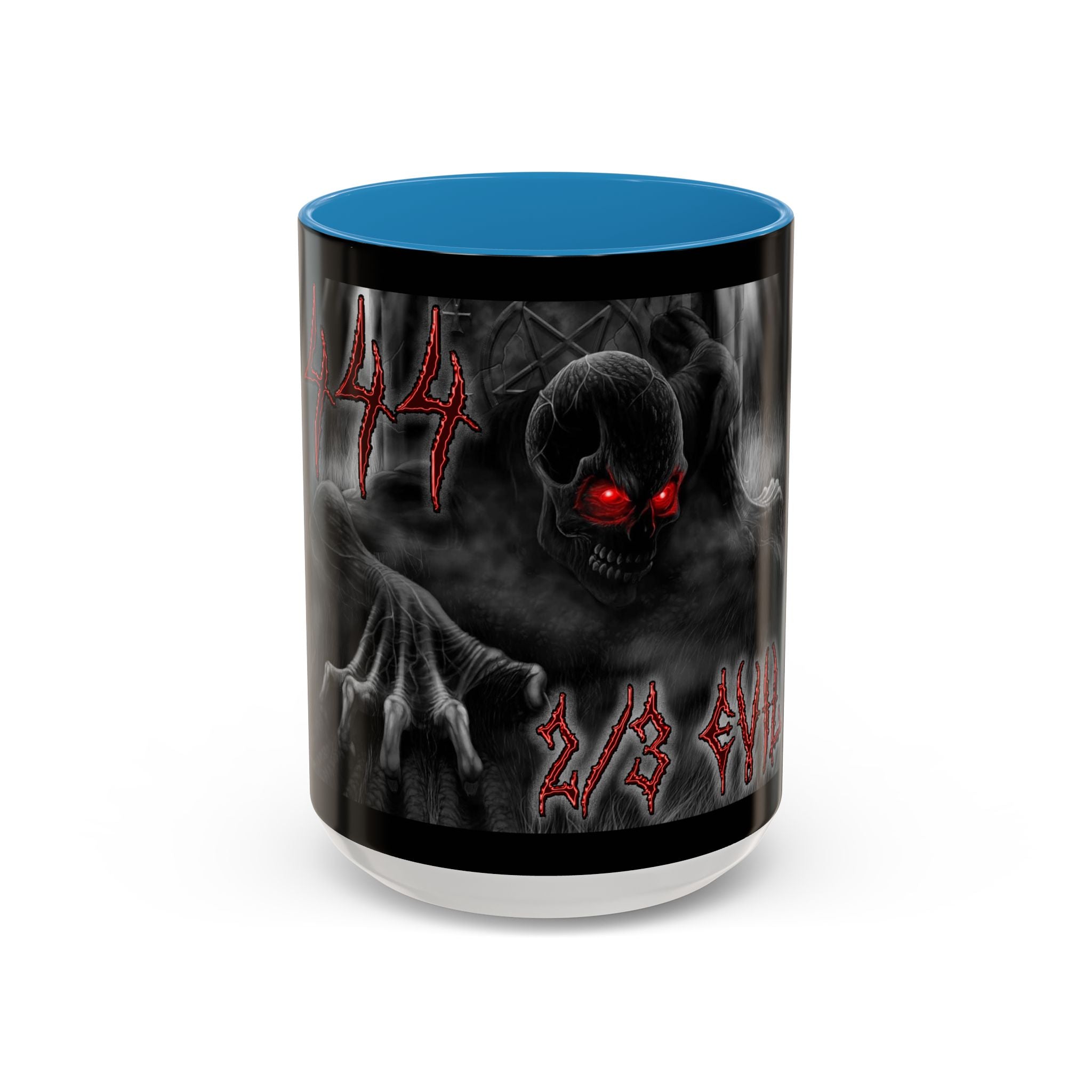 2/3 Evil Demon / Accent Coffee Mug 11/15oz