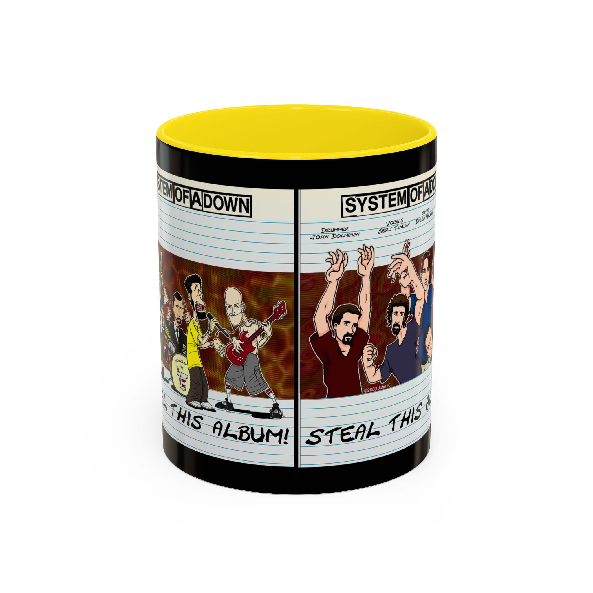 SOAD Steal This Album F&B / Accent Coffee Mug 11/15oz
