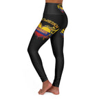 Columbian Queen / High-Waisted Yoga Leggings