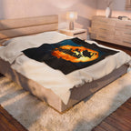 Pumba Moon / Velveteen Plush Blanket