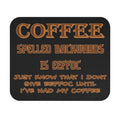 Coffee Spelled Backwards Is EEFFOC / Gaming Mouse Pad