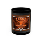 Texas Longhorns Framed / Accent Coffee Mug 11/15 oz