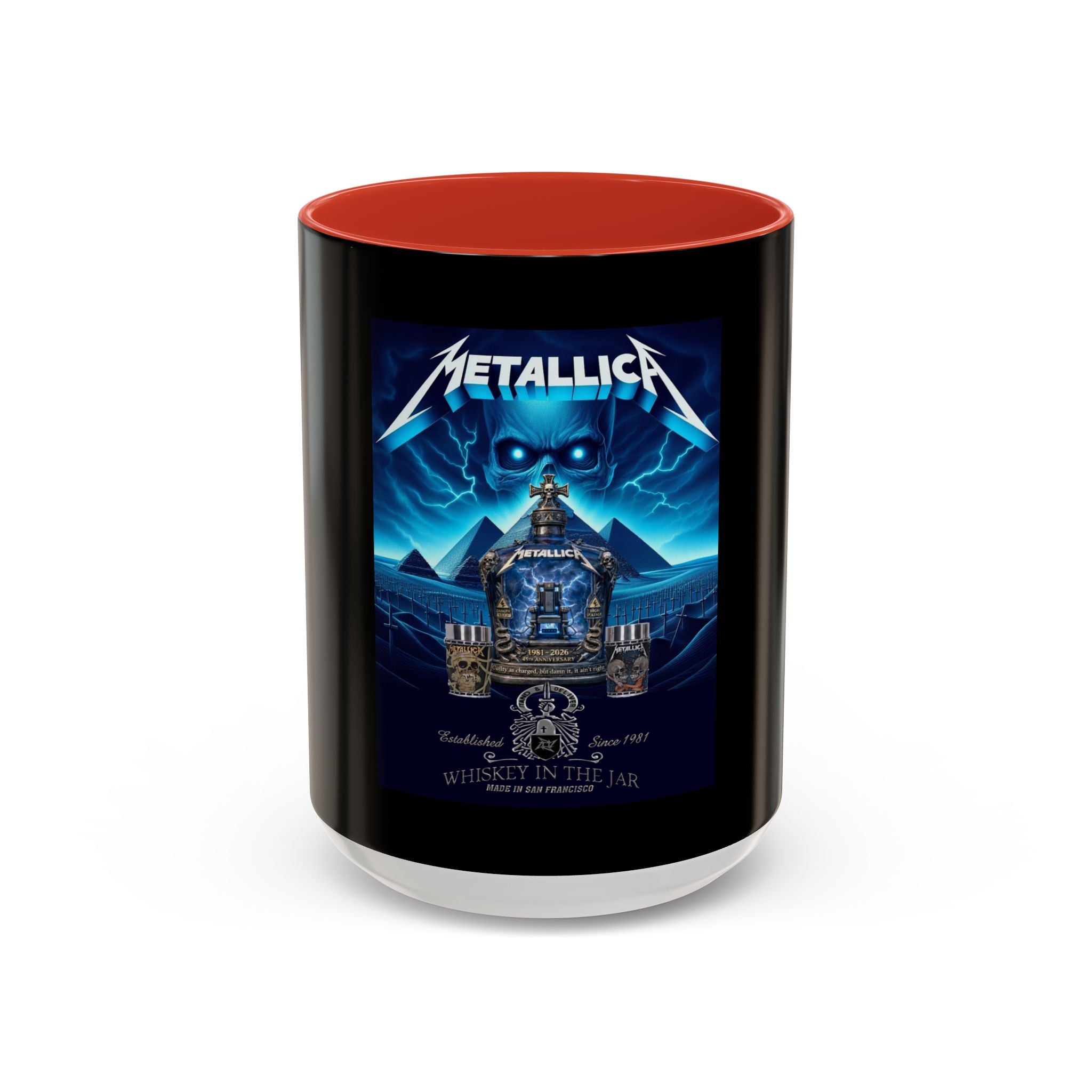 Metallica Whiskey in Jar / Accent Coffee Mug 11/15oz