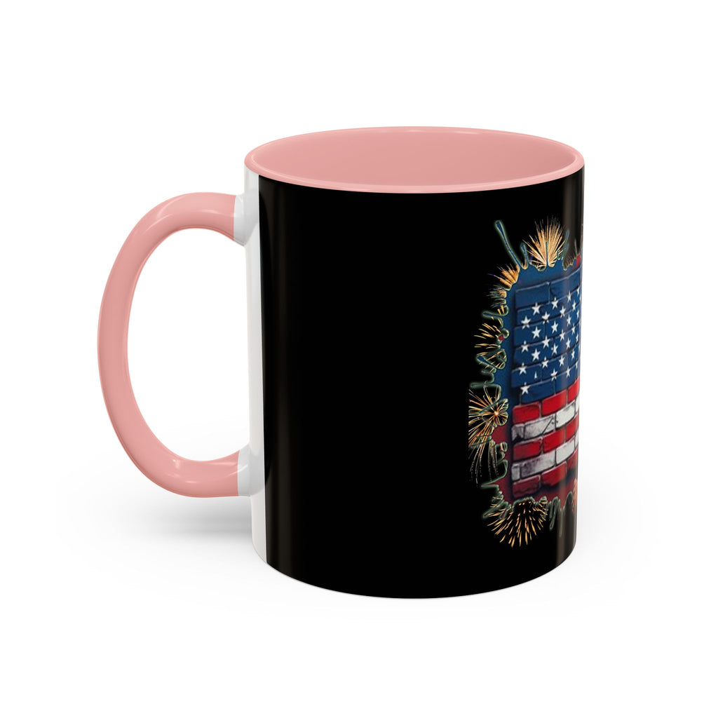 American Brick Flag / Accent Coffee Mug 11/15oz