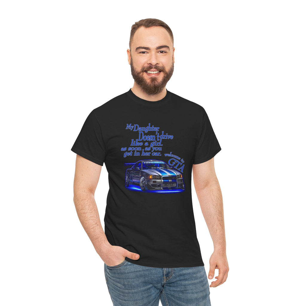 Daughter Doesn't Drive Like A Girl Blue