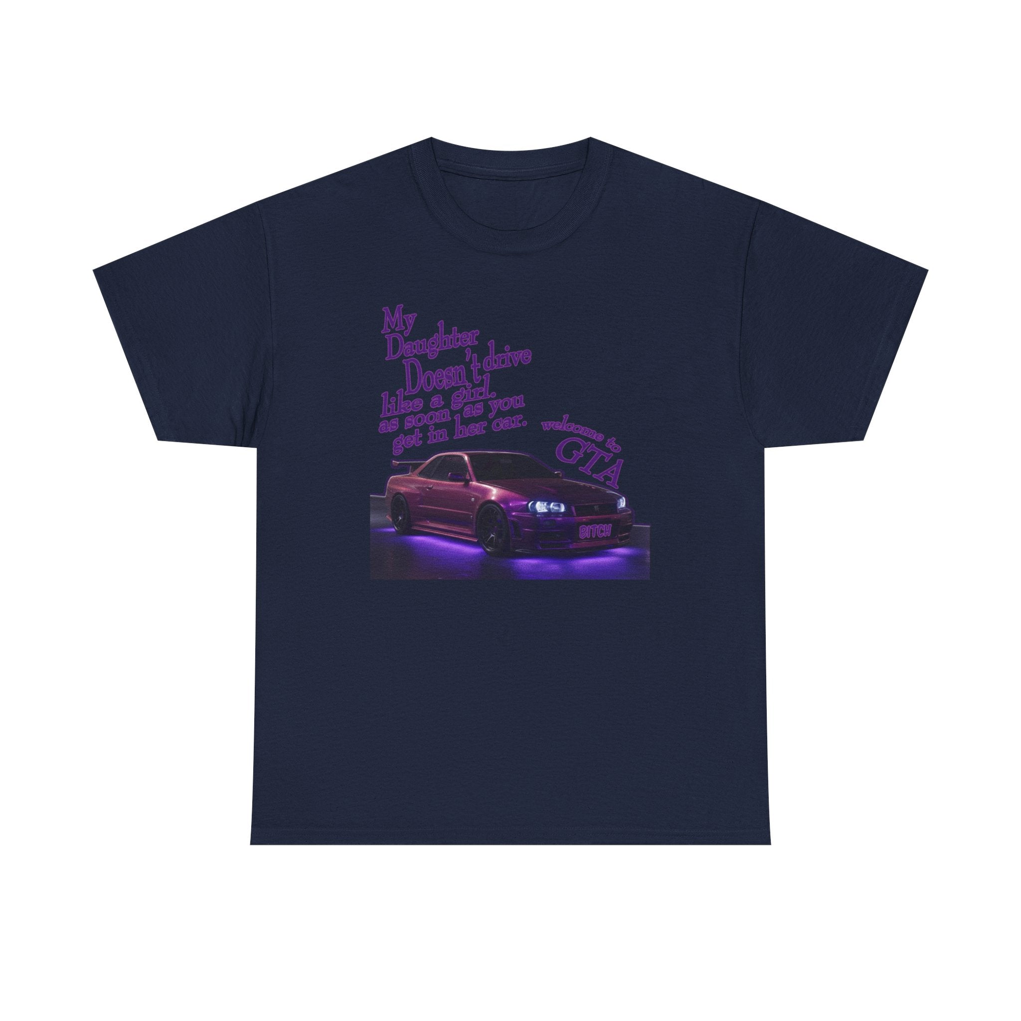 Daughter Doesn’t Drive Like A Girl Purple