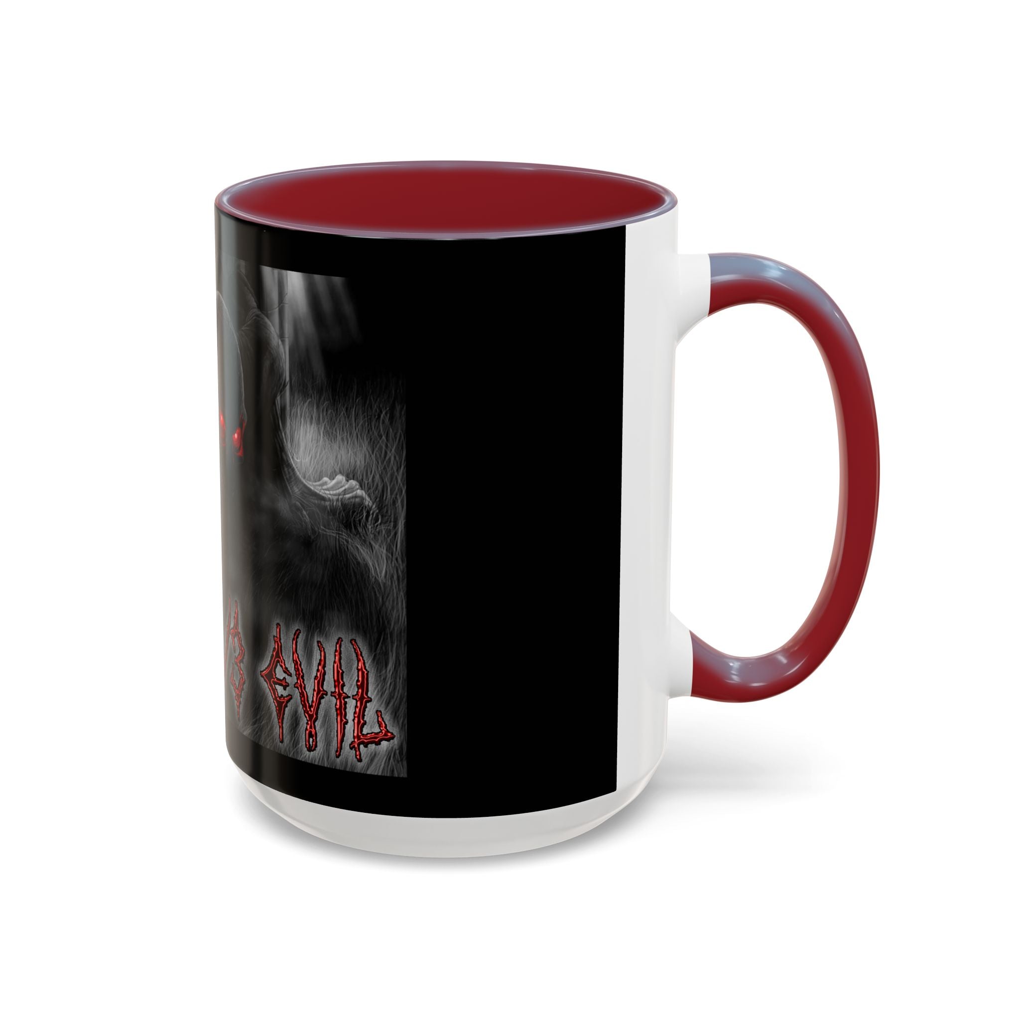 2/3 Evil Demon / Accent Coffee Mug 11/15oz