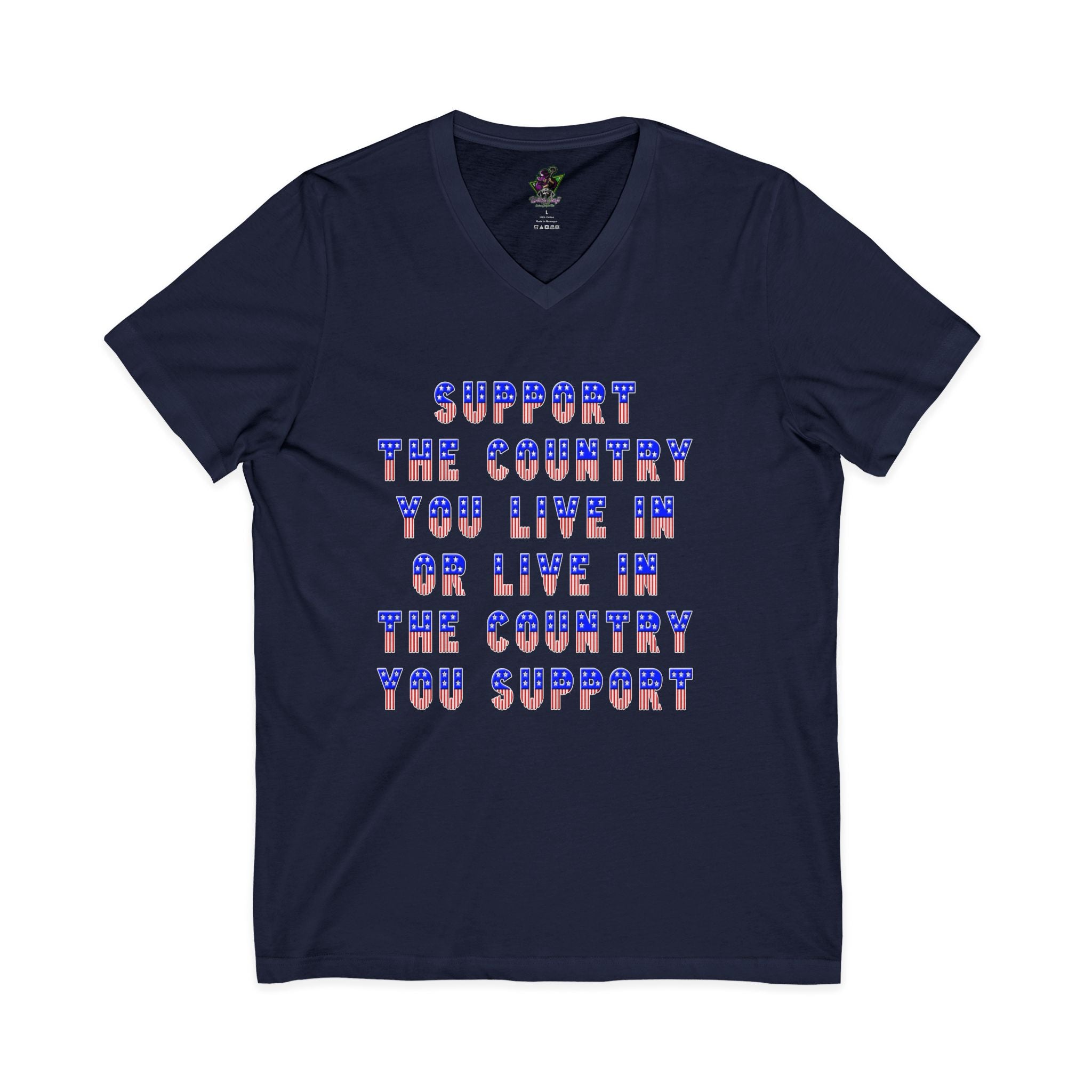 Support the Country / V-Neck Tee
