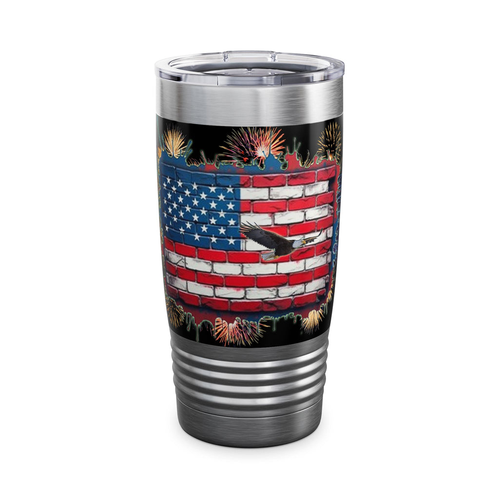 American Brick Flag /Insulated Tumbler 20oz