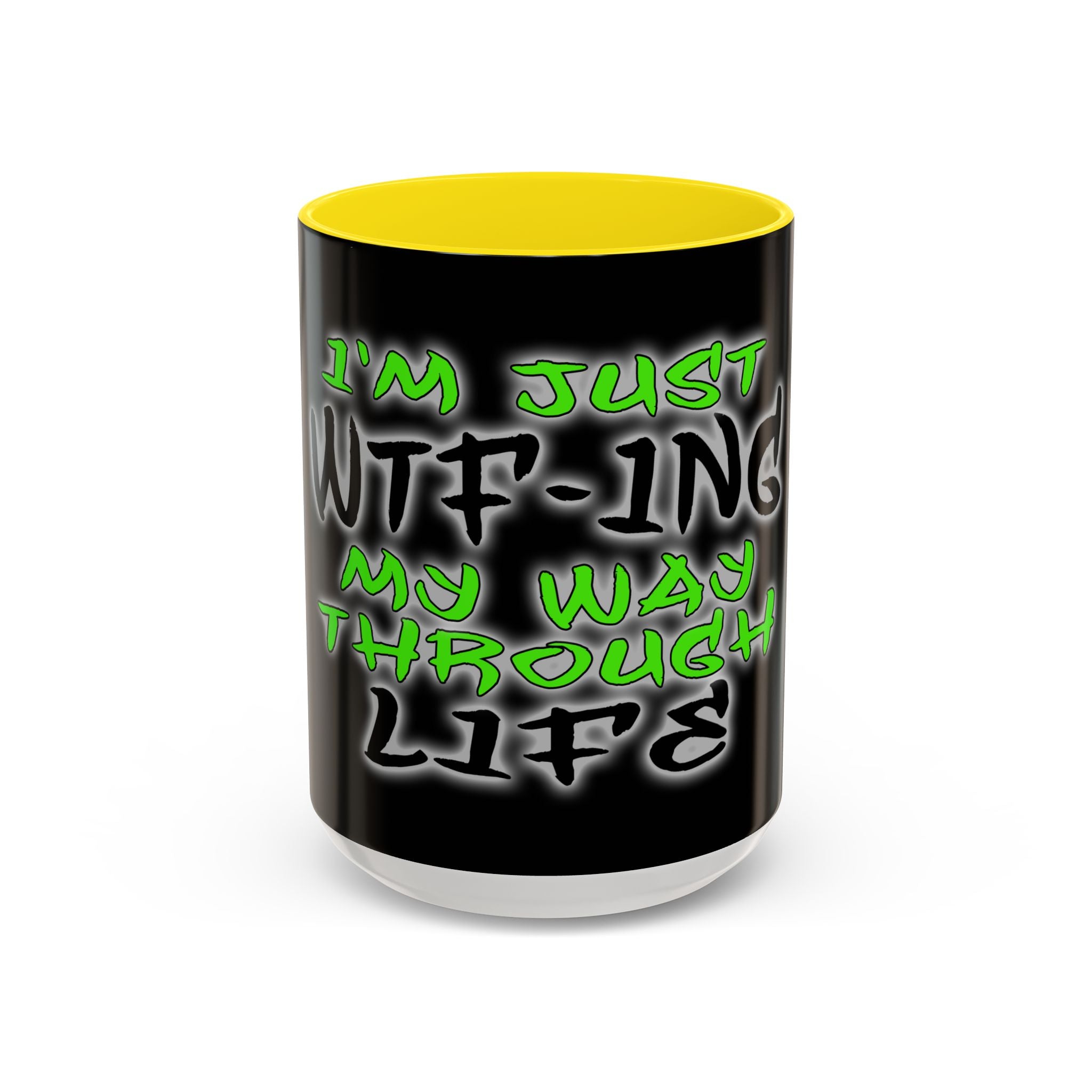 WTF-ing / Accent Coffee Mug 11/15oz