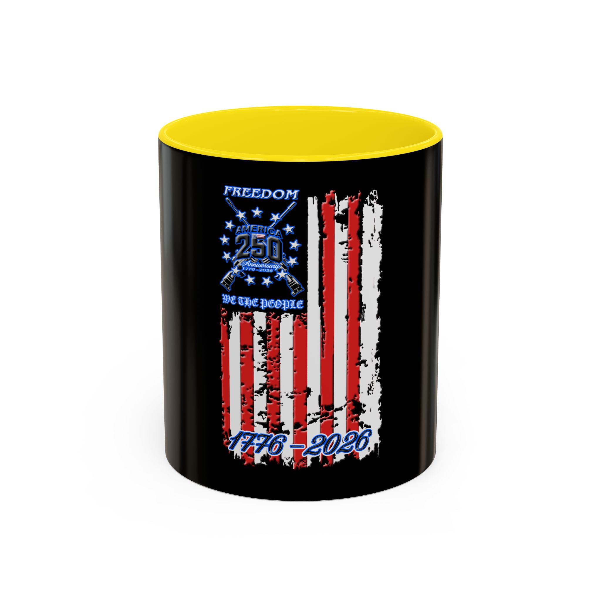 250th Anniversary Flag / Accent Coffee Mug 11/15oz