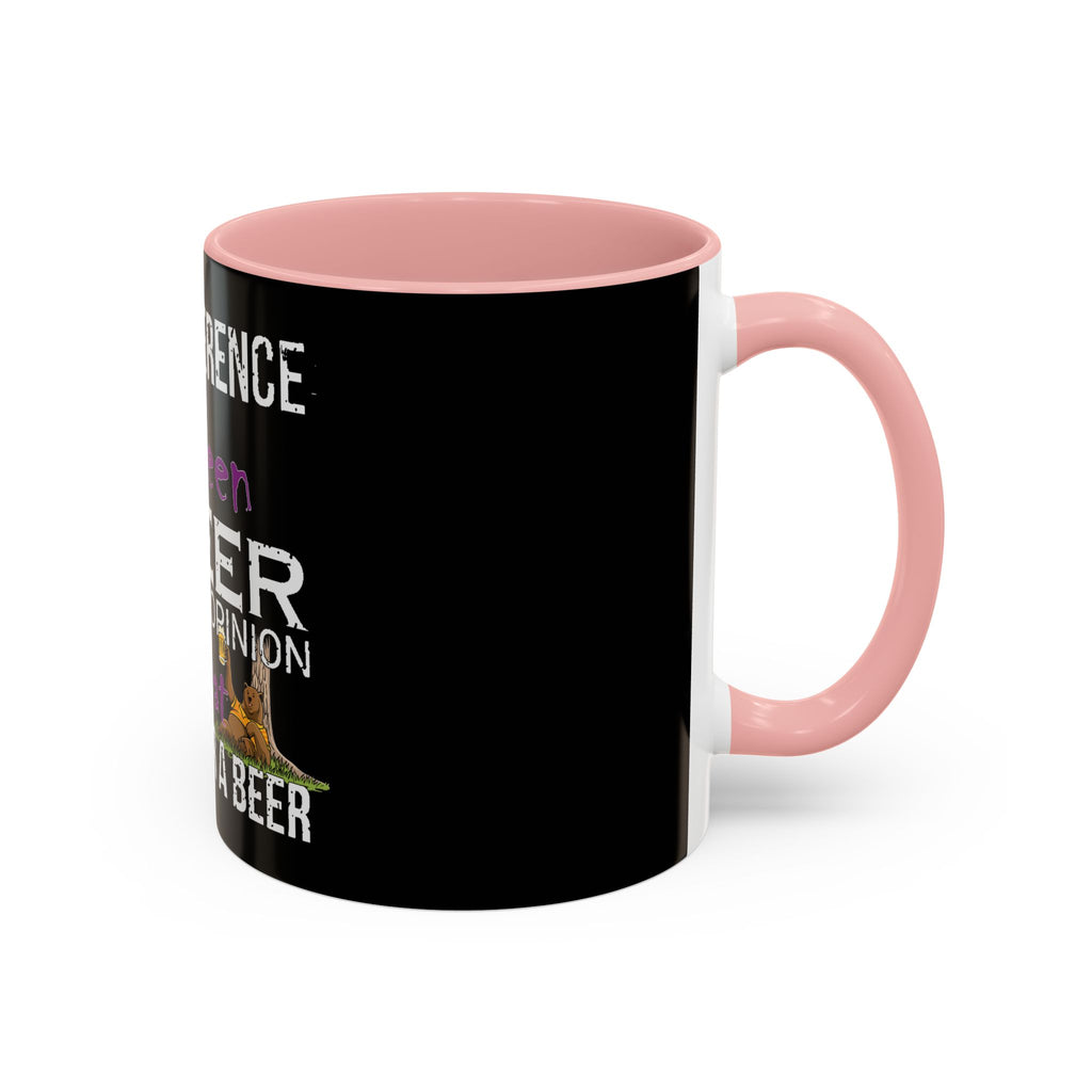 Difference Between Beer / Accent Coffee Mug 11/15oz