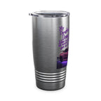 Daughter Doesn't Drive Like A Girl Purple / Insulated Tumbler 20oz