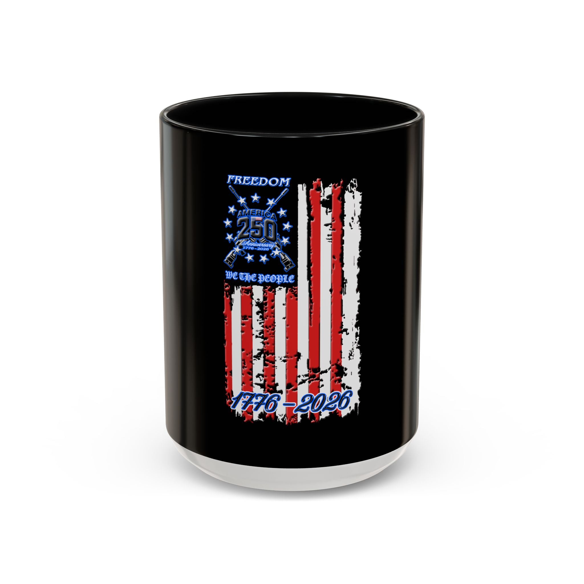 250th Anniversary Flag / Accent Coffee Mug 11/15oz
