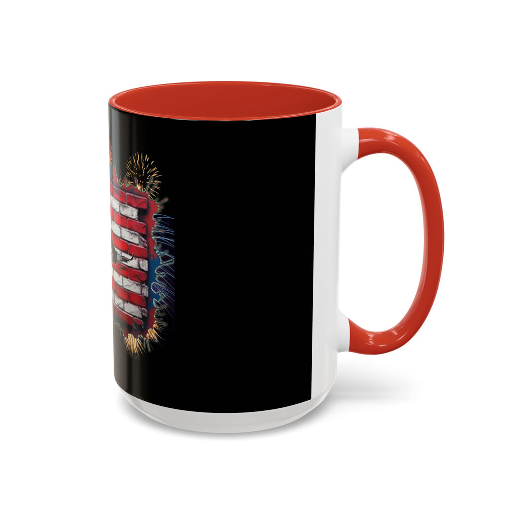 American Brick Flag / Accent Coffee Mug 11/15oz