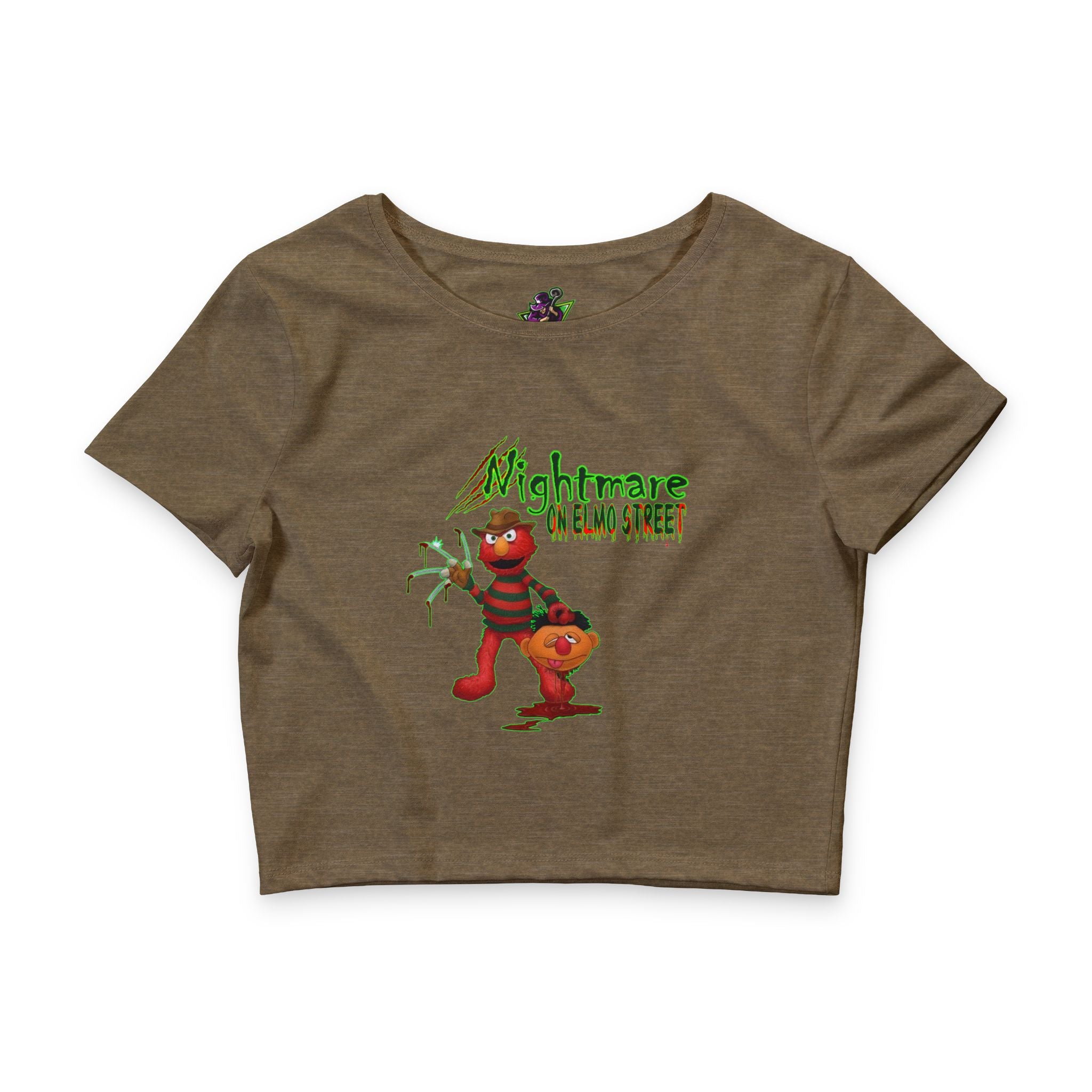 Nightmare on Elmo Street / Crop Top