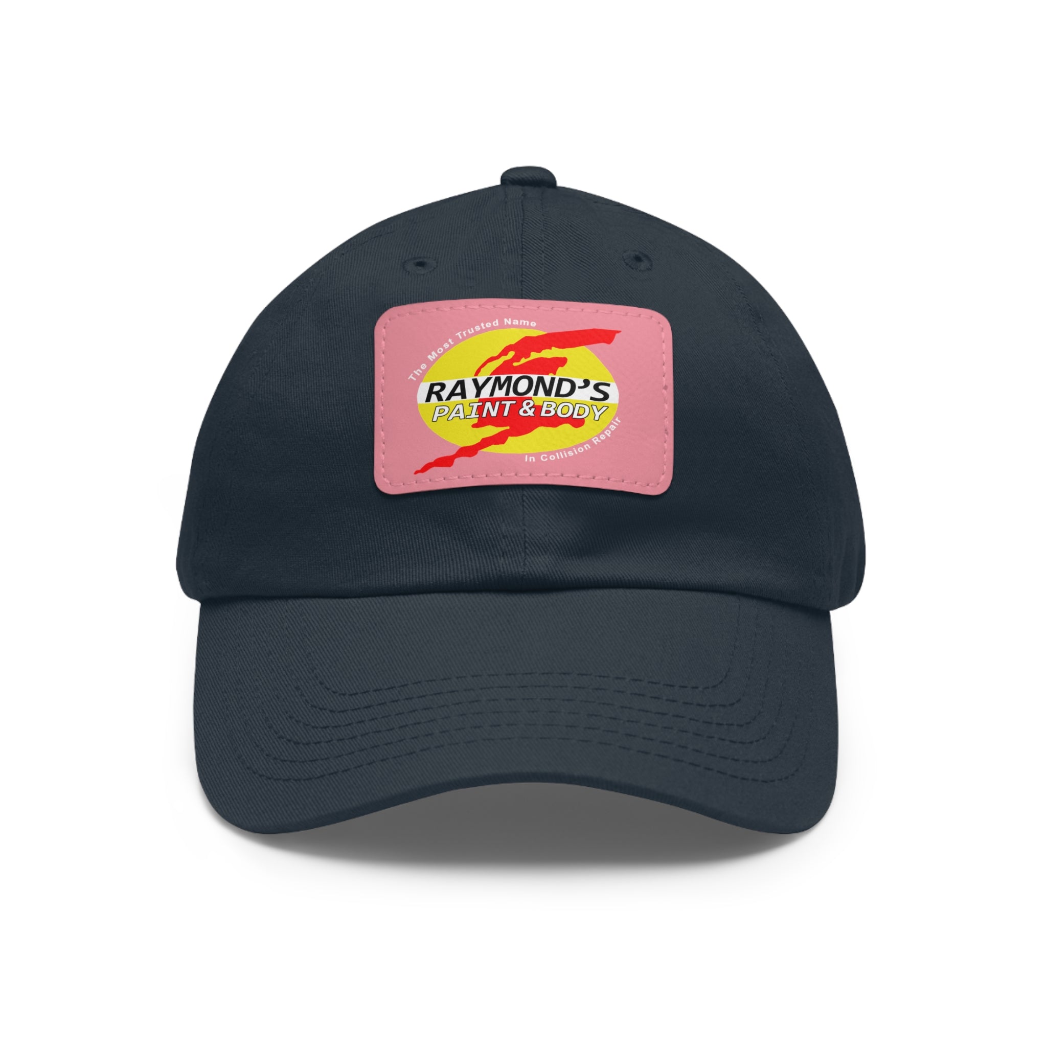 Raymond's Paint & Body Logo / Leather Patch Hat