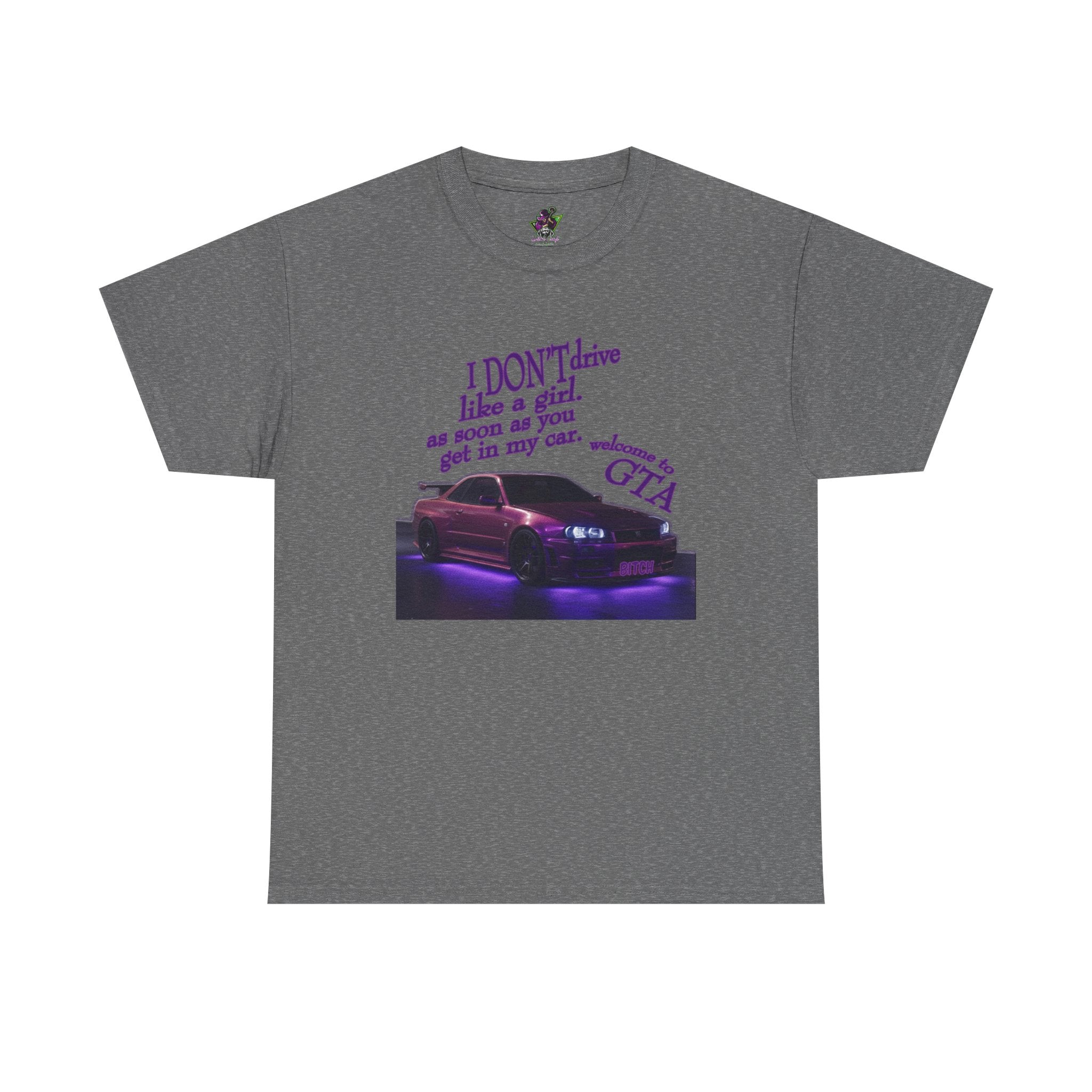 Don't Drive Like a Girl Purple