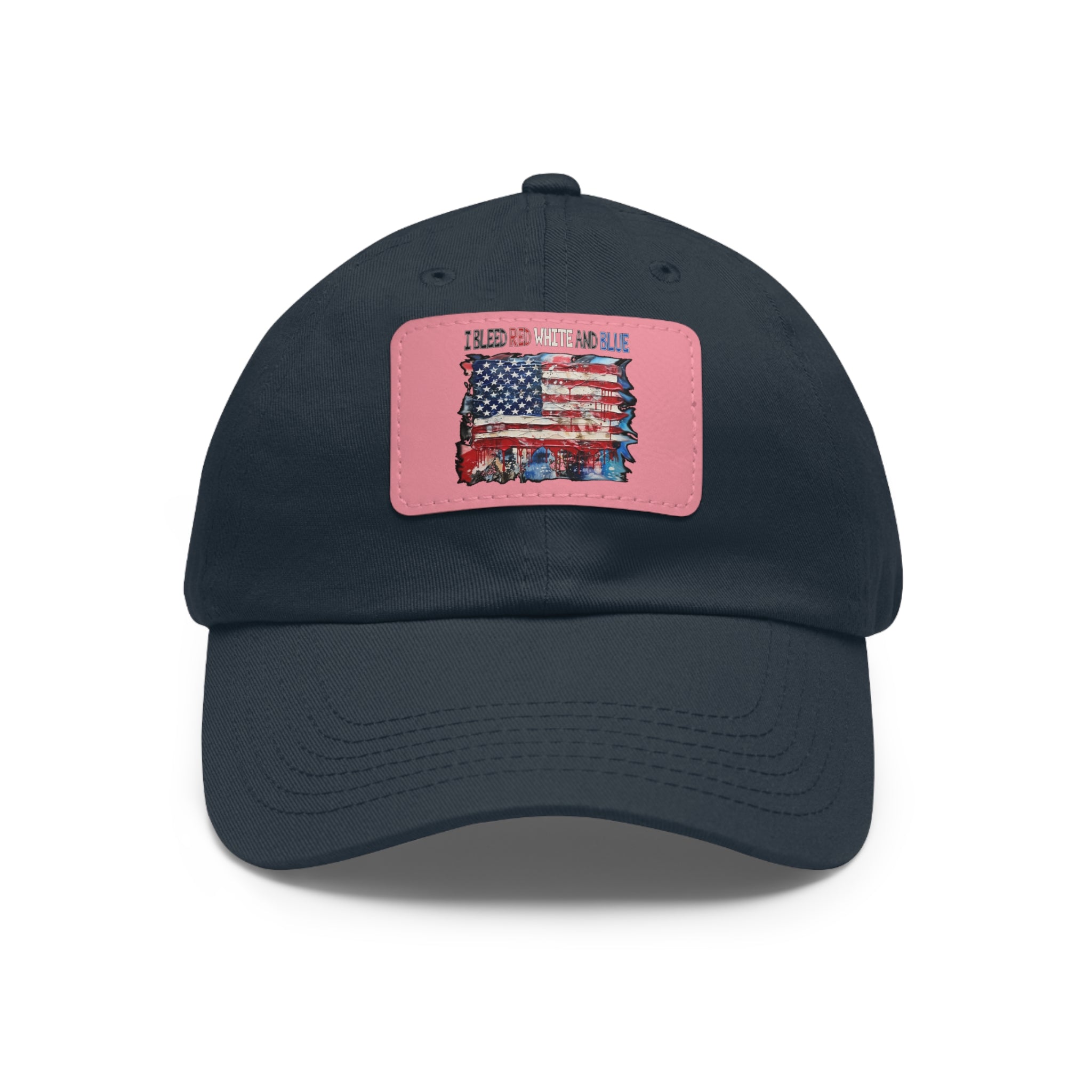 I Bleed Red White and Blue / Leather Patch