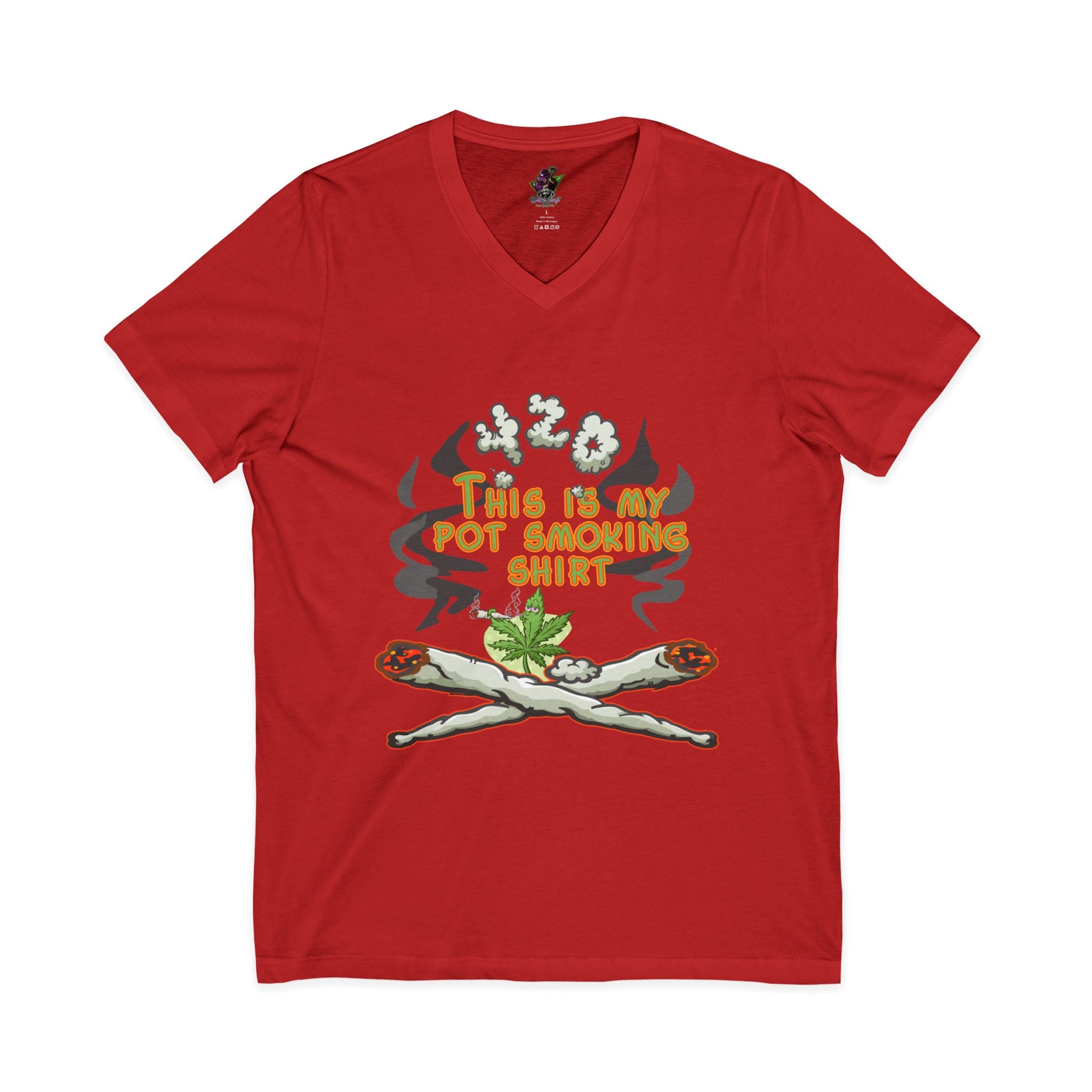 This Is My Pot Smoking Shirt / V-Neck Tee