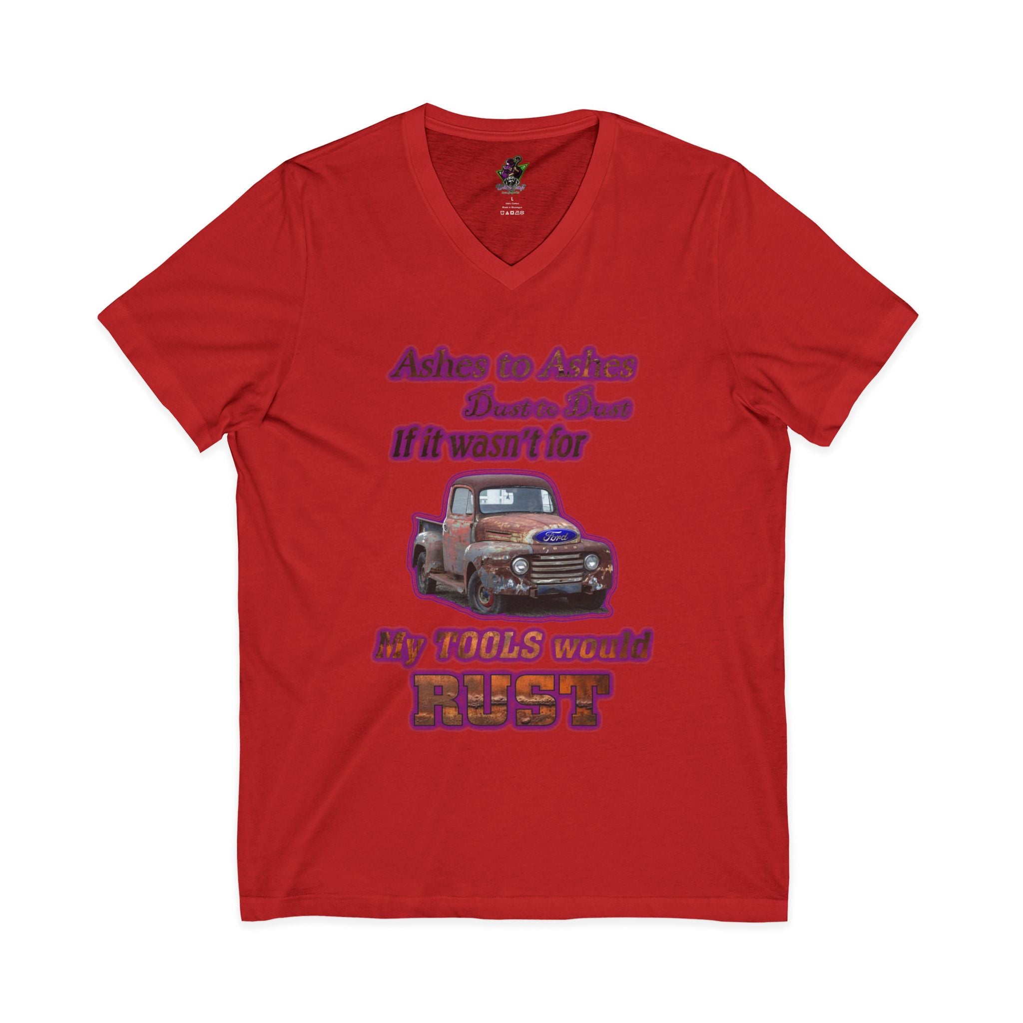 Ashes To Ashes Dust To Dust / V-Neck Tee