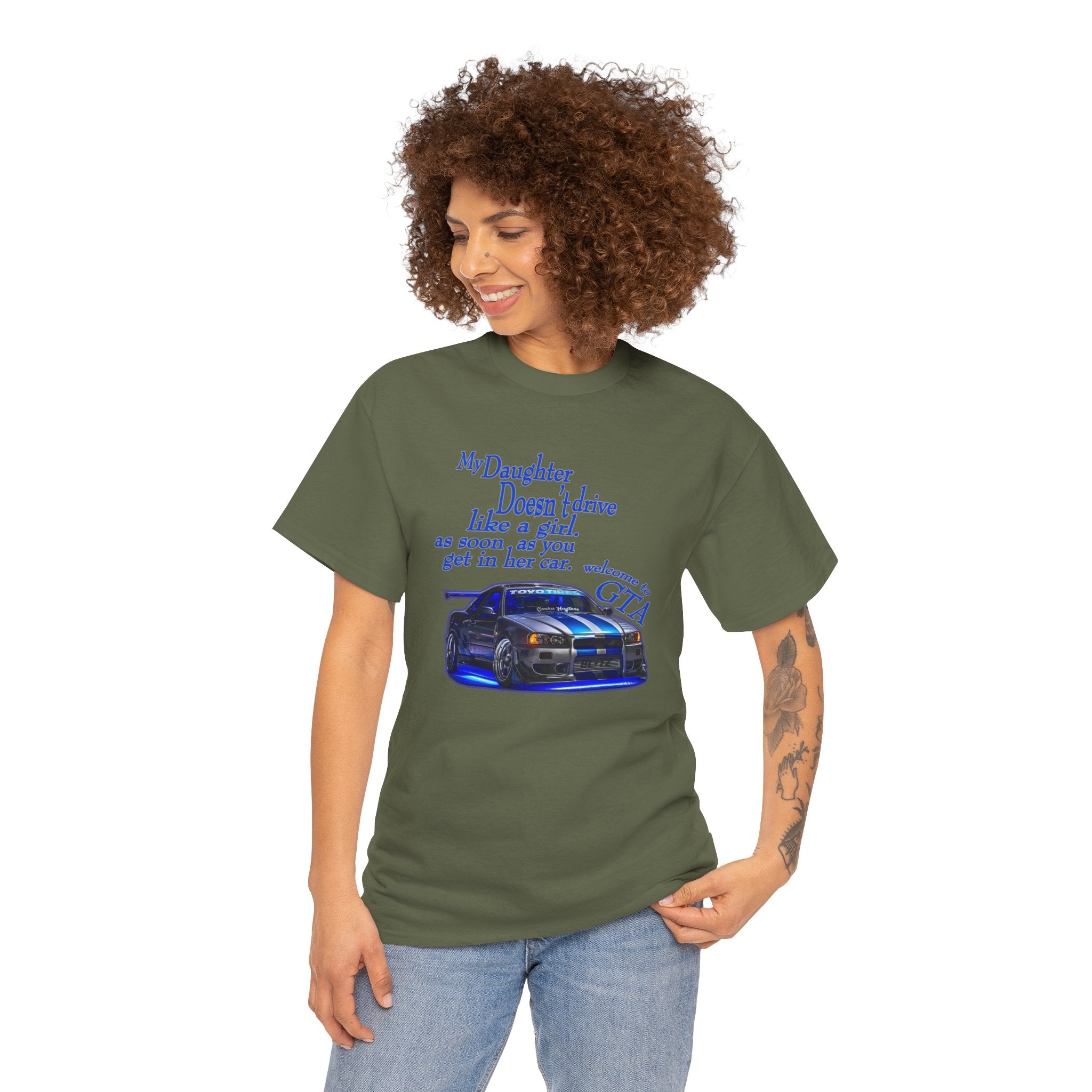 Daughter Doesn't Drives Blue