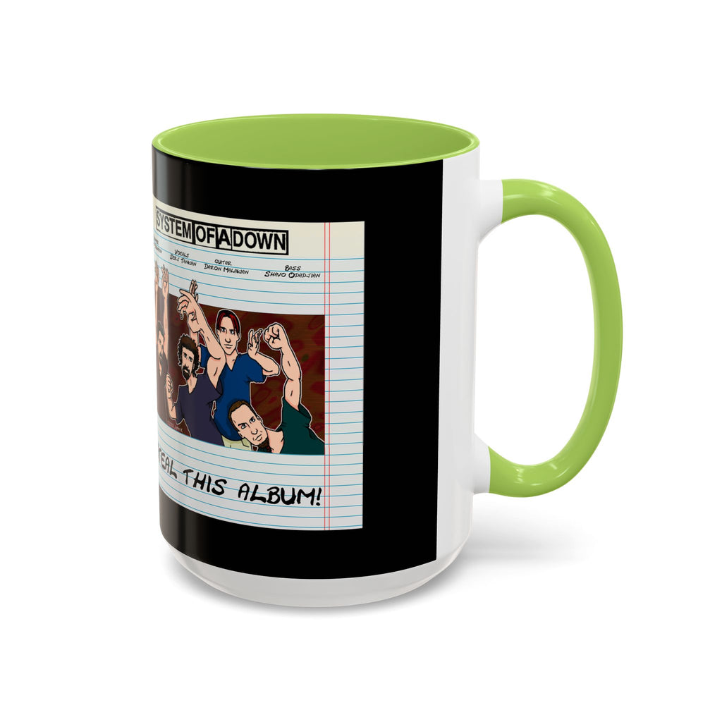 SOAD Steal This Album F&B / Accent Coffee Mug 11/15oz
