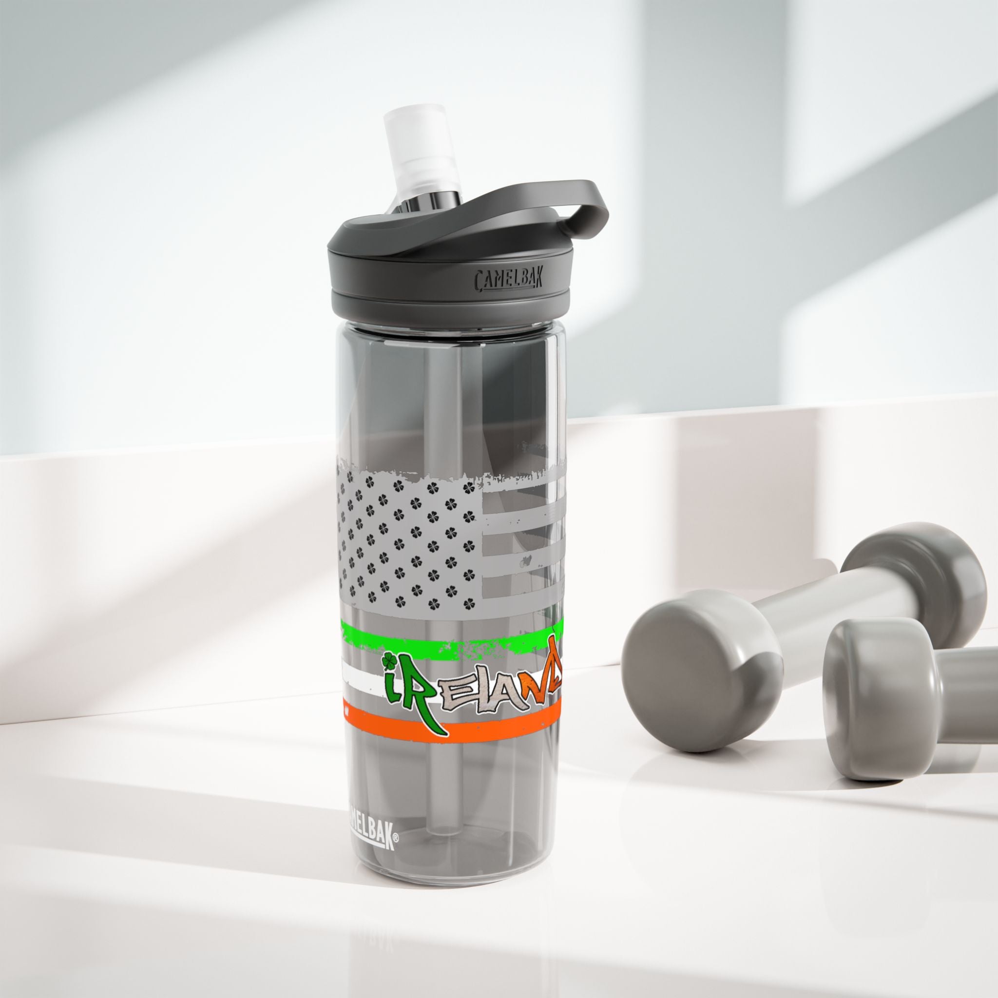 American/Ireland Flag / CamelBak Water Bottle 20/25oz