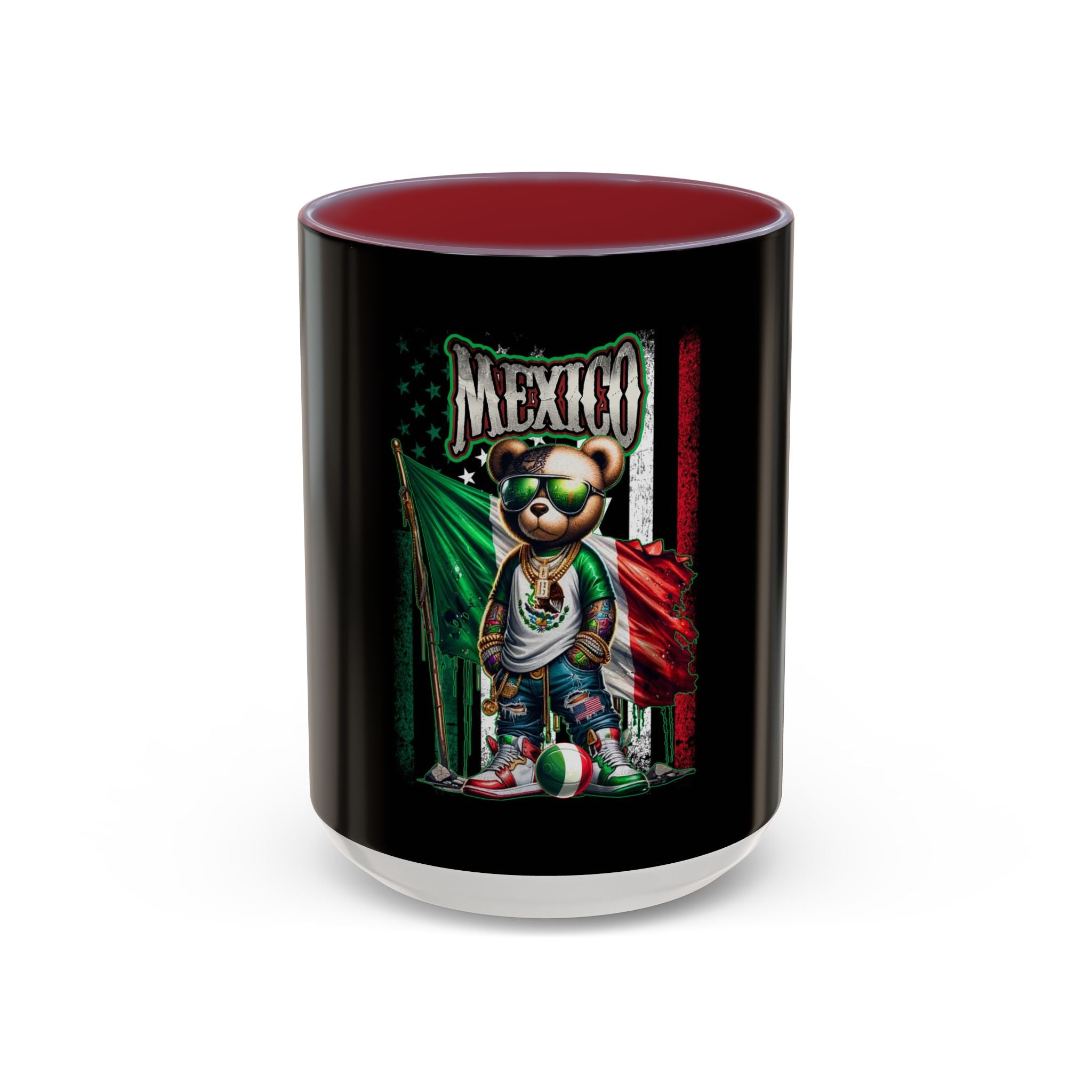 Mexico Teddy Bear / Accent Coffee Mug 11/15oz