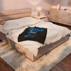 Ace Frehley NY Grove Front / Velveteen Plush Blanket