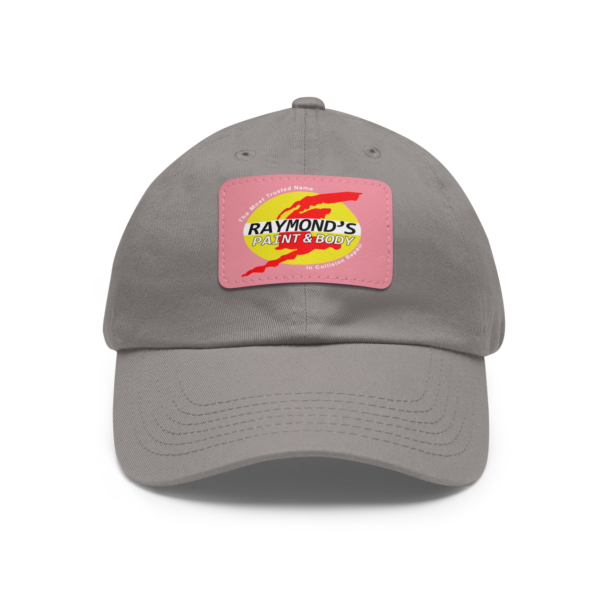 Raymond's Paint & Body Logo / Leather Patch Hat