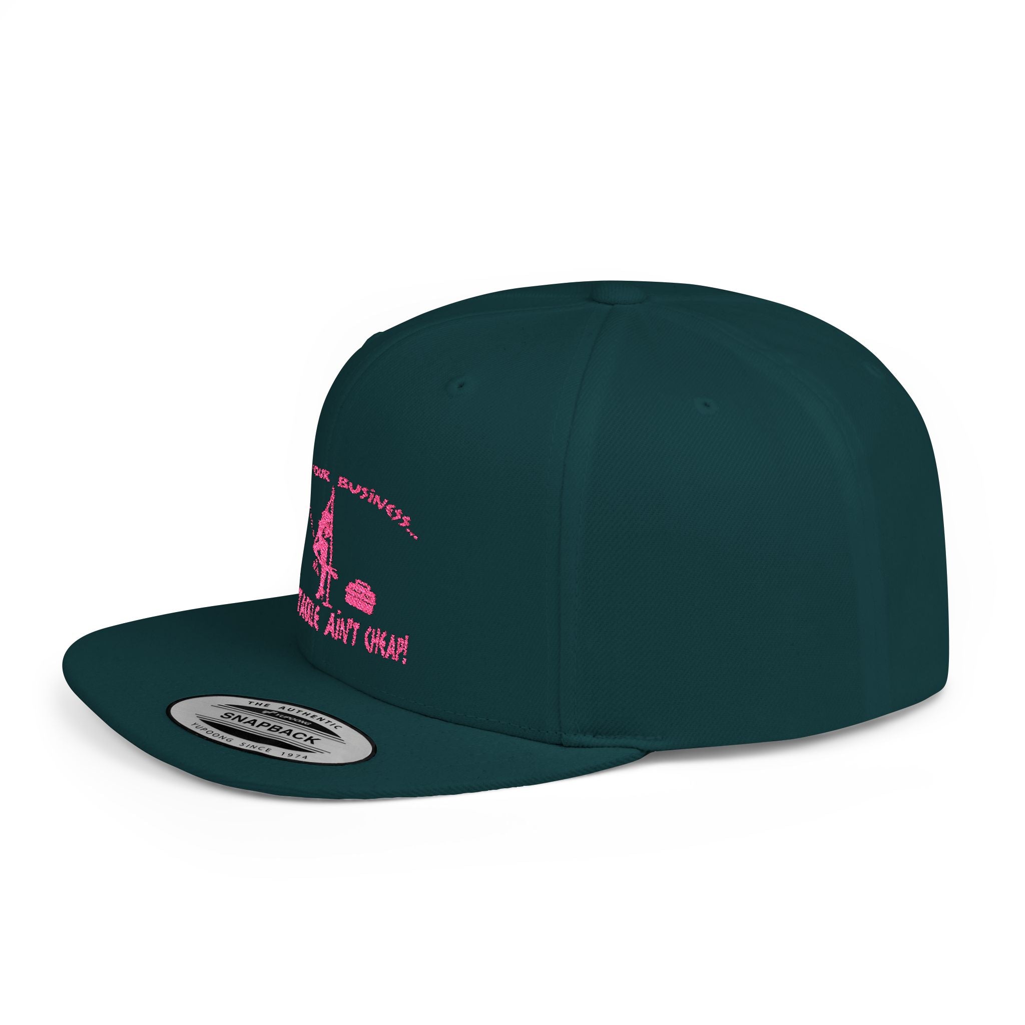 Mind Your Business Girl Stripper / Flat Bill Snapback