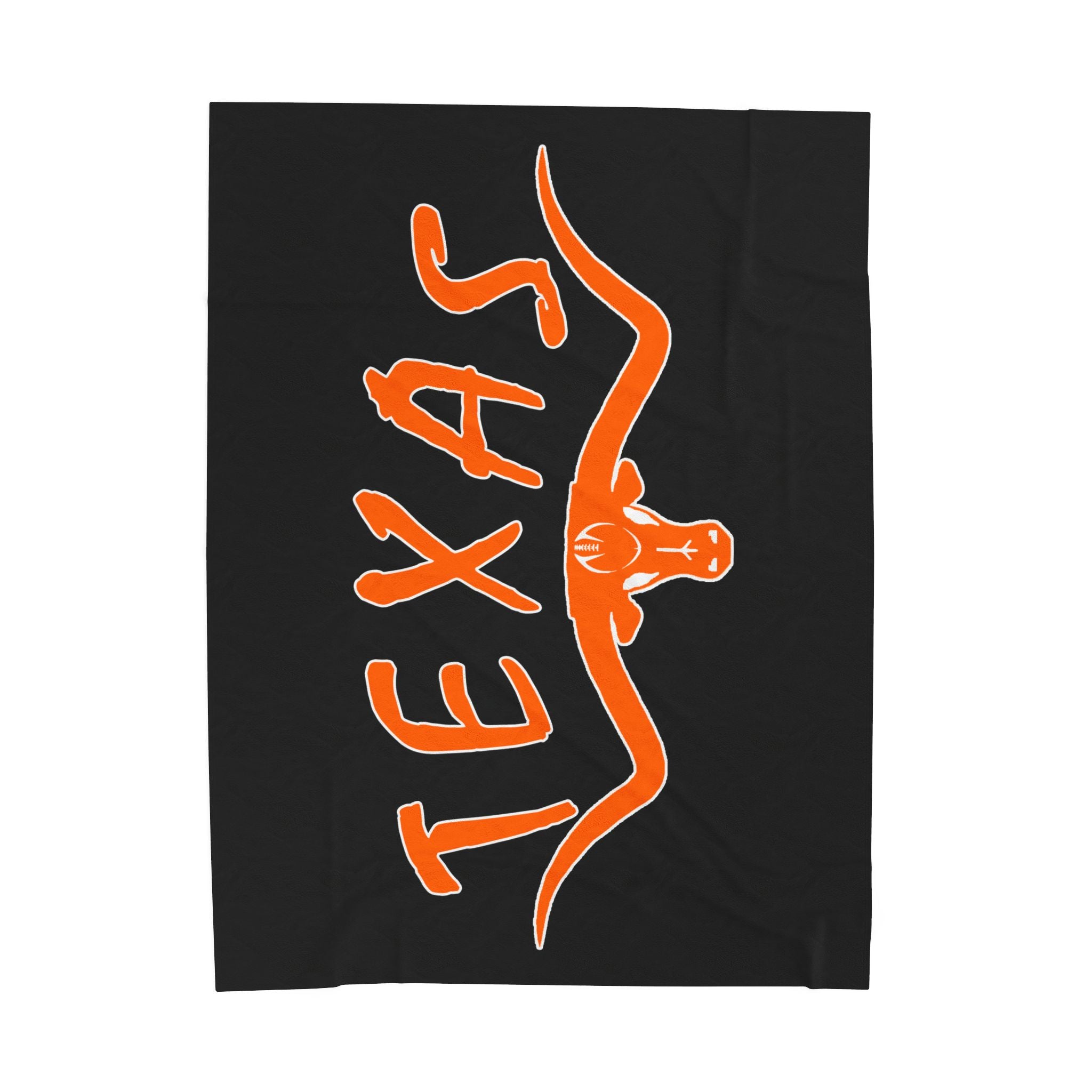 Texas Longhorns 1 / Velveteen Plush Blanket