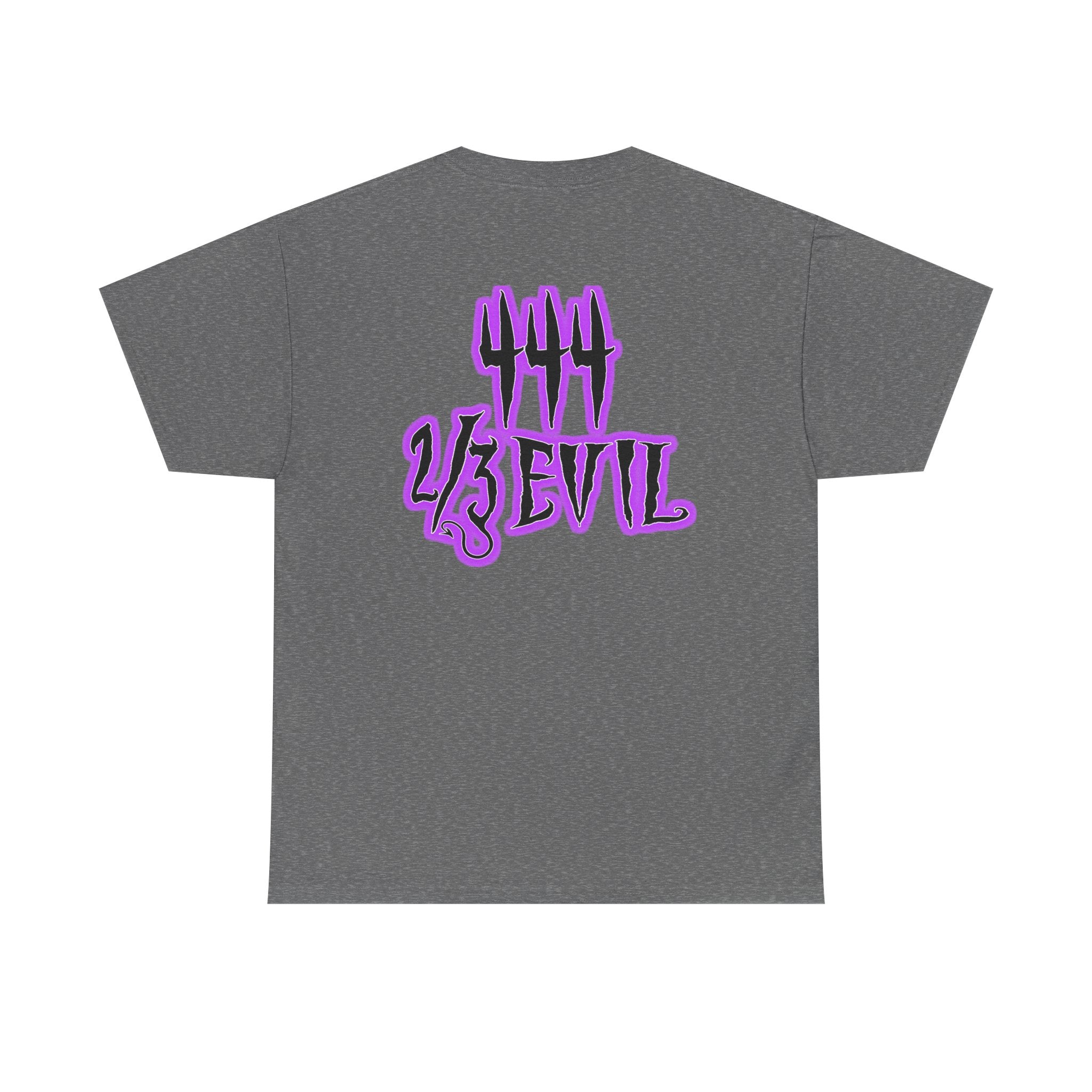 2/3 Evil Gothic Purple Script