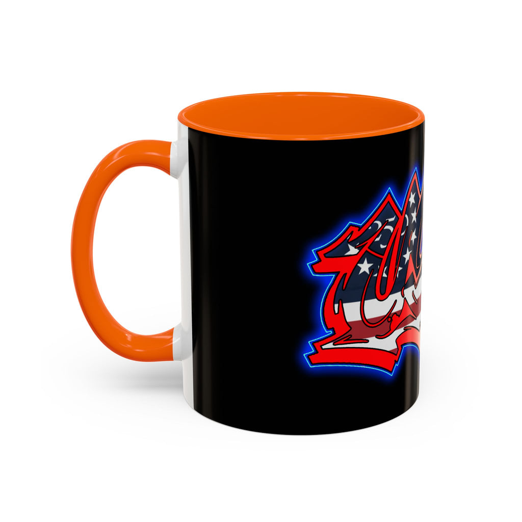 USA Graffiti / Accent Coffee Mug 11/15oz