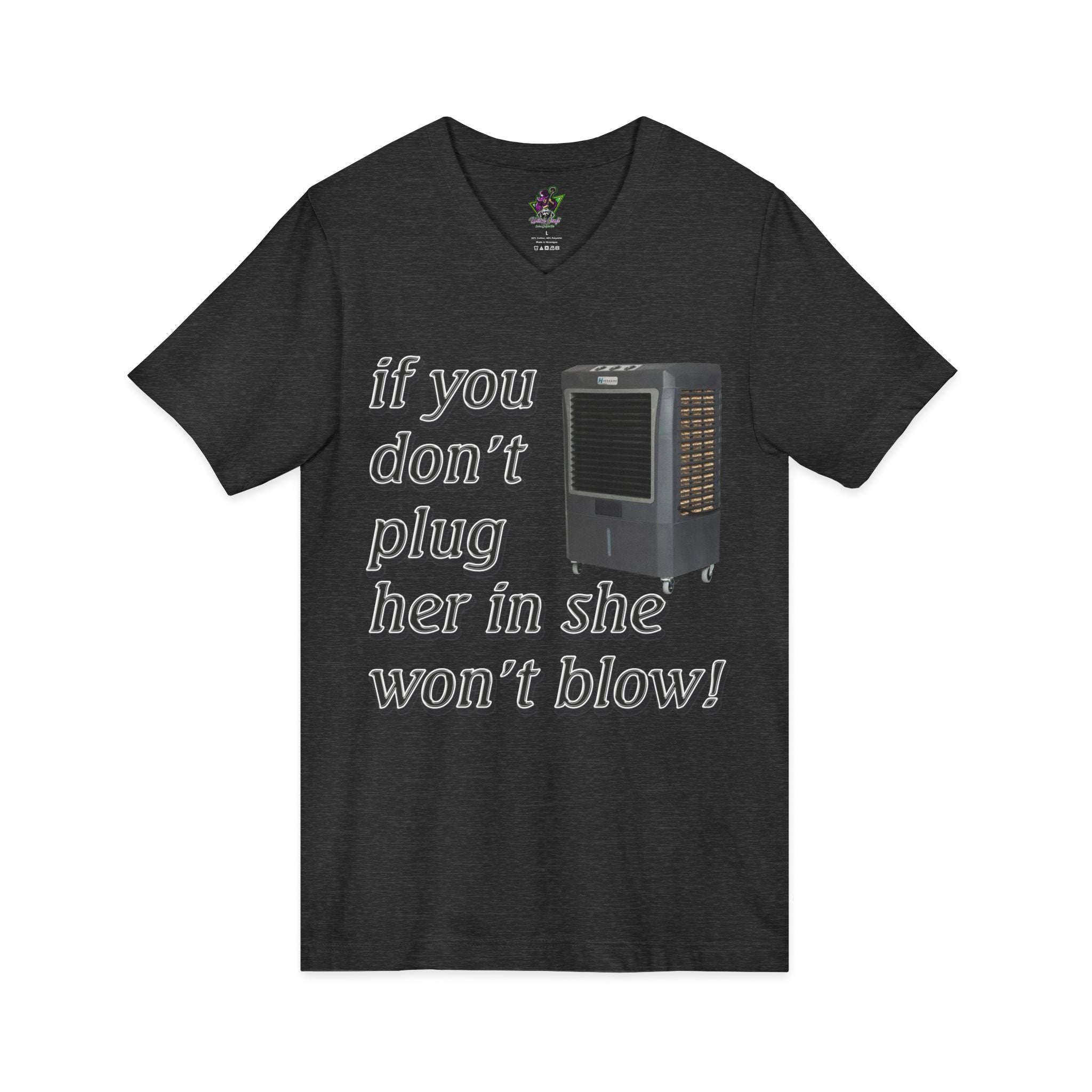 Plug Her In / V-Neck Tee