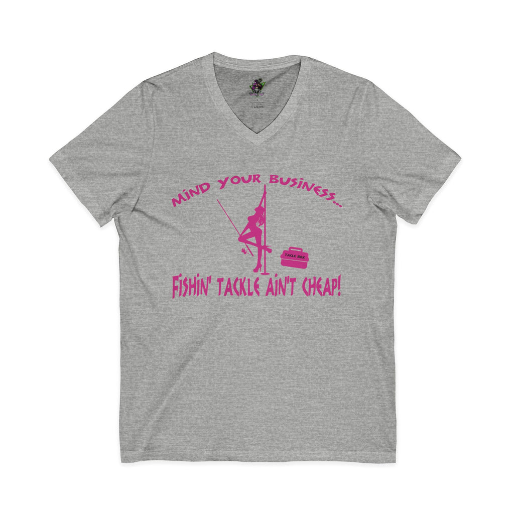 Mind Your Business Girl Stripper / V-Neck Tee