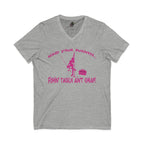 Mind Your Business Girl Stripper / V-Neck Tee