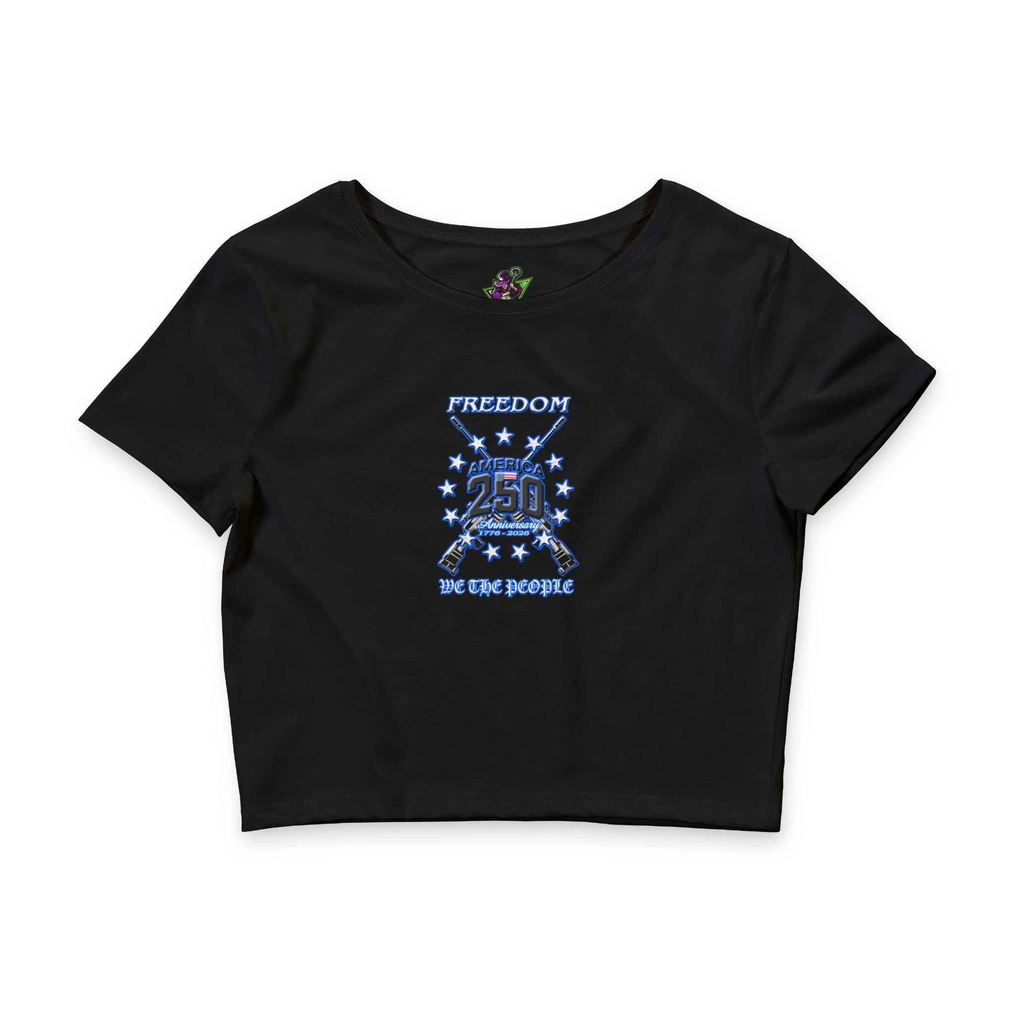250 Anniversary Freedom 1776–2026 / Crop Tee