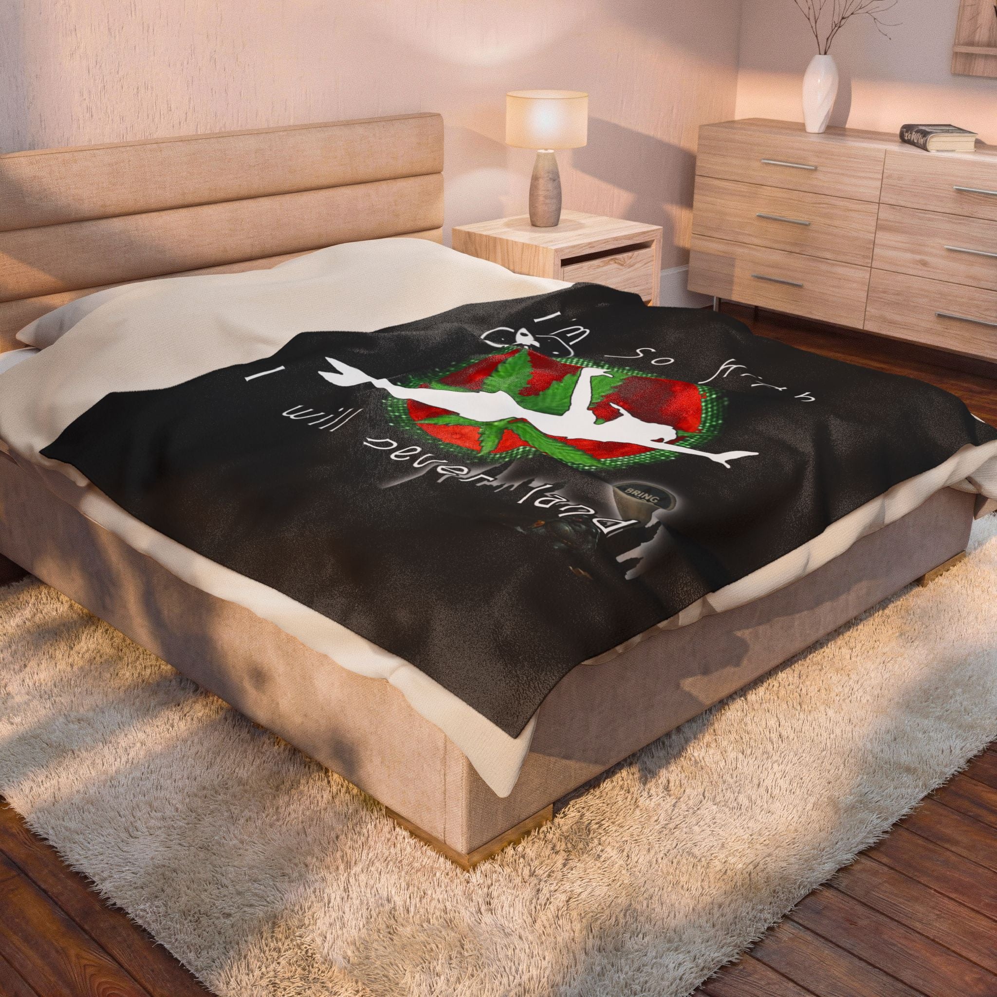 I’m So High / Velveteen Plush Blanket