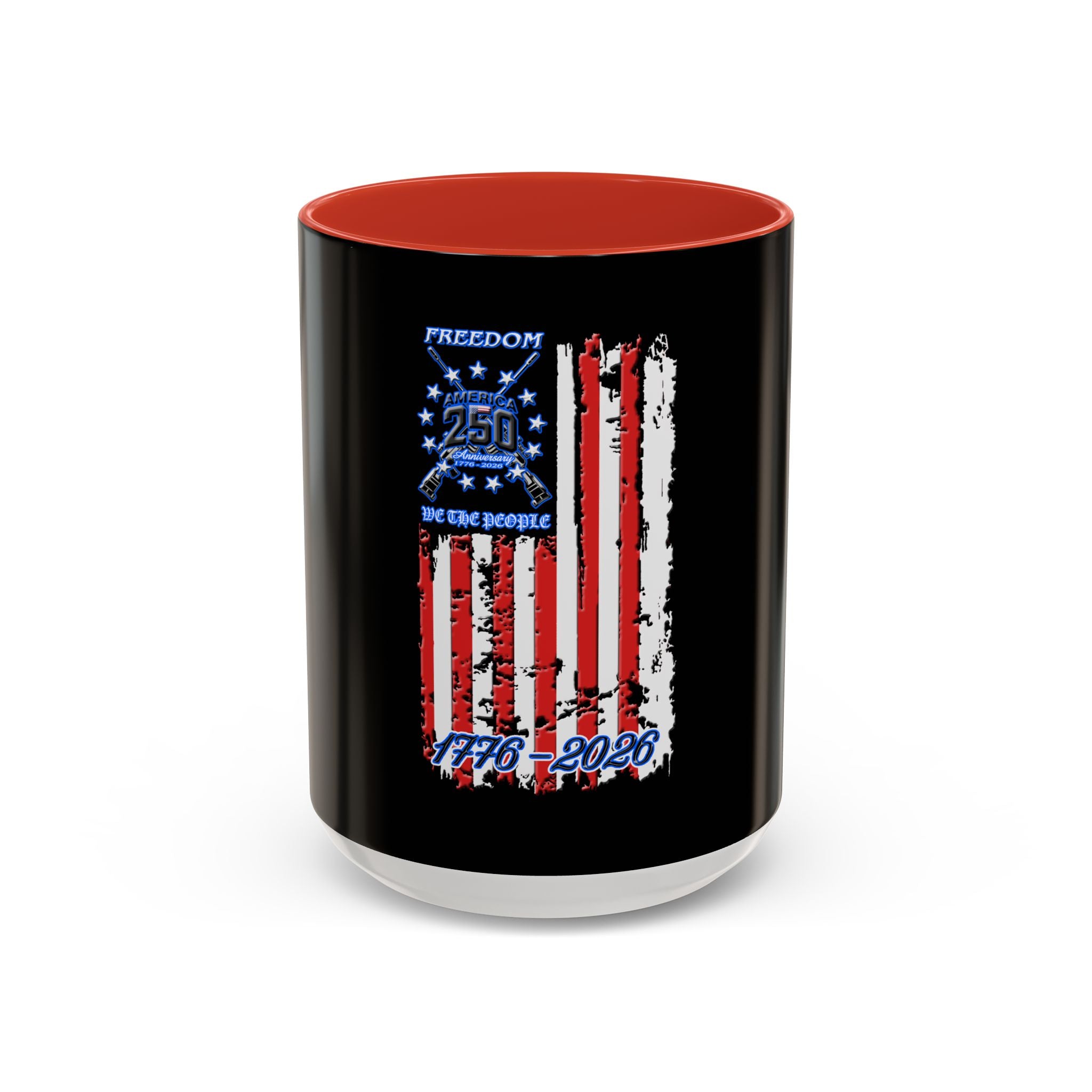 250th Anniversary Flag / Accent Coffee Mug 11/15oz