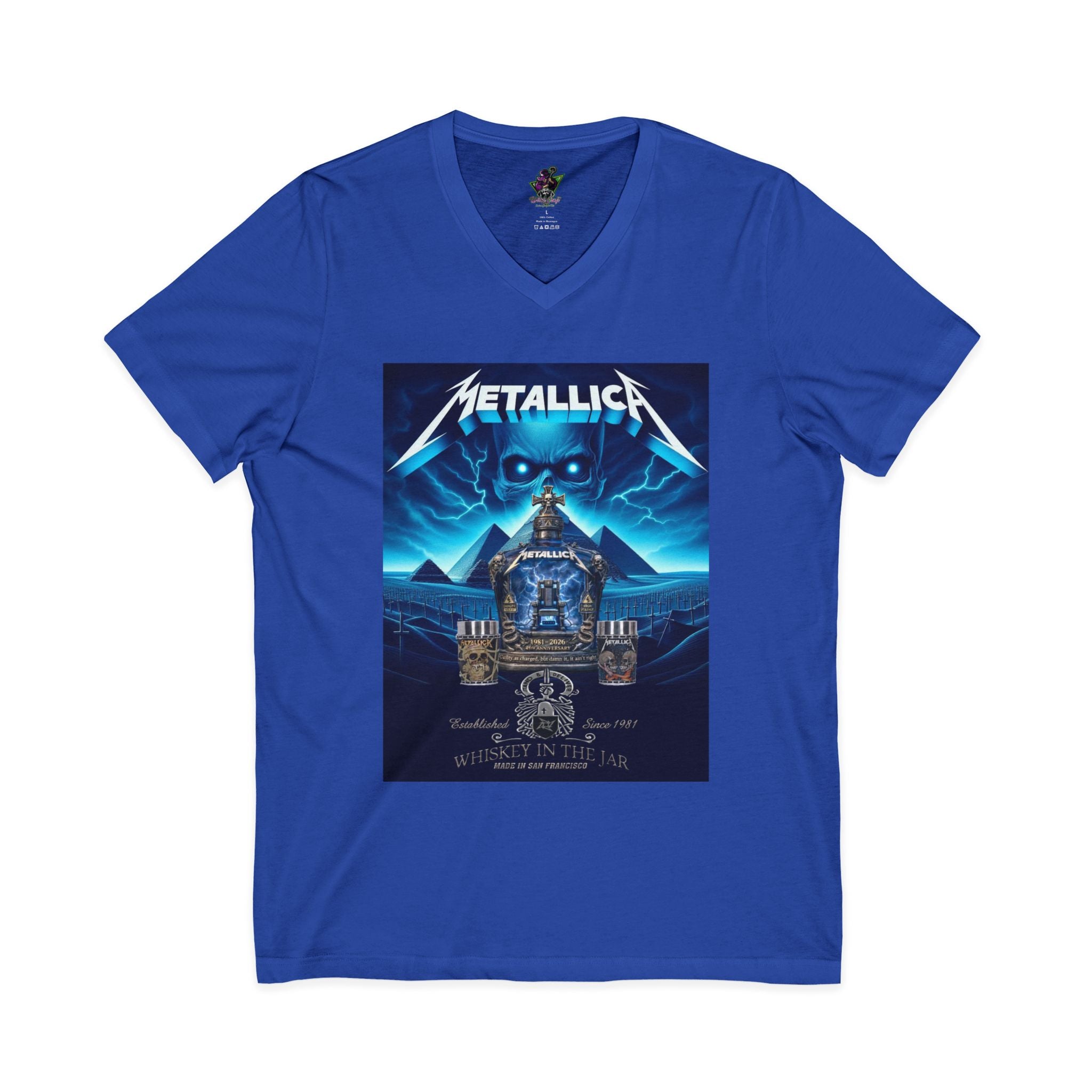 Metallica Whiskey in Jar / V-Neck Tee