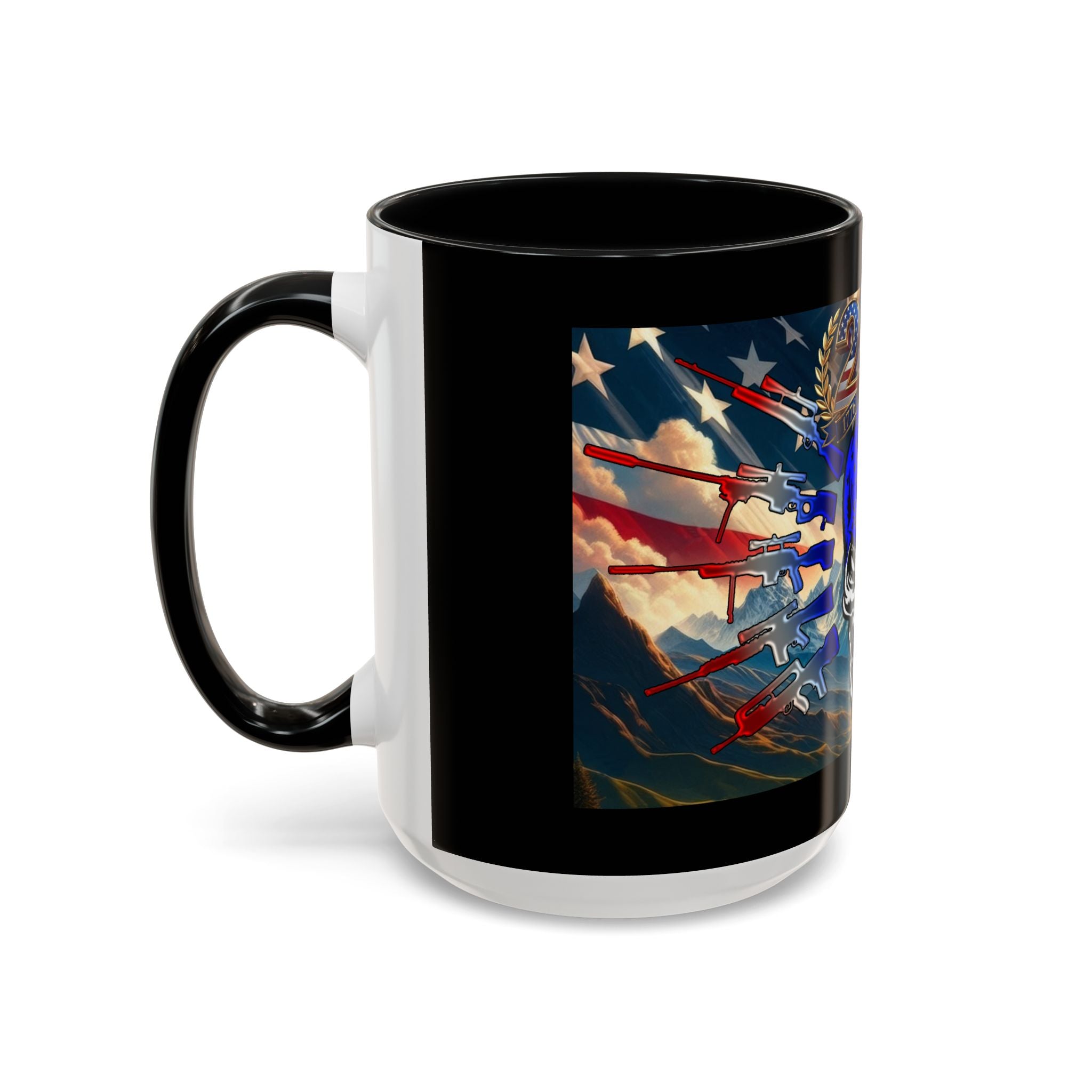 Skull & Guns 250th / Accent Coffee Mug 11/15 oz