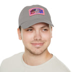USA Graffiti / Leather Patch Hat