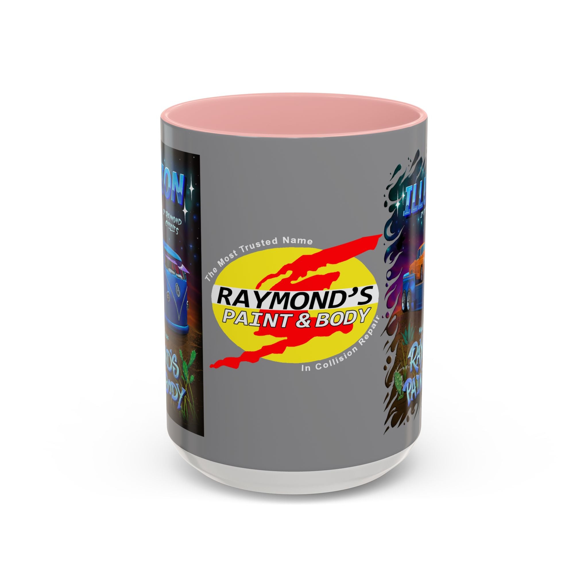 Raymond's Paint & Body Logo / Accent Coffee Mug 11/15oz