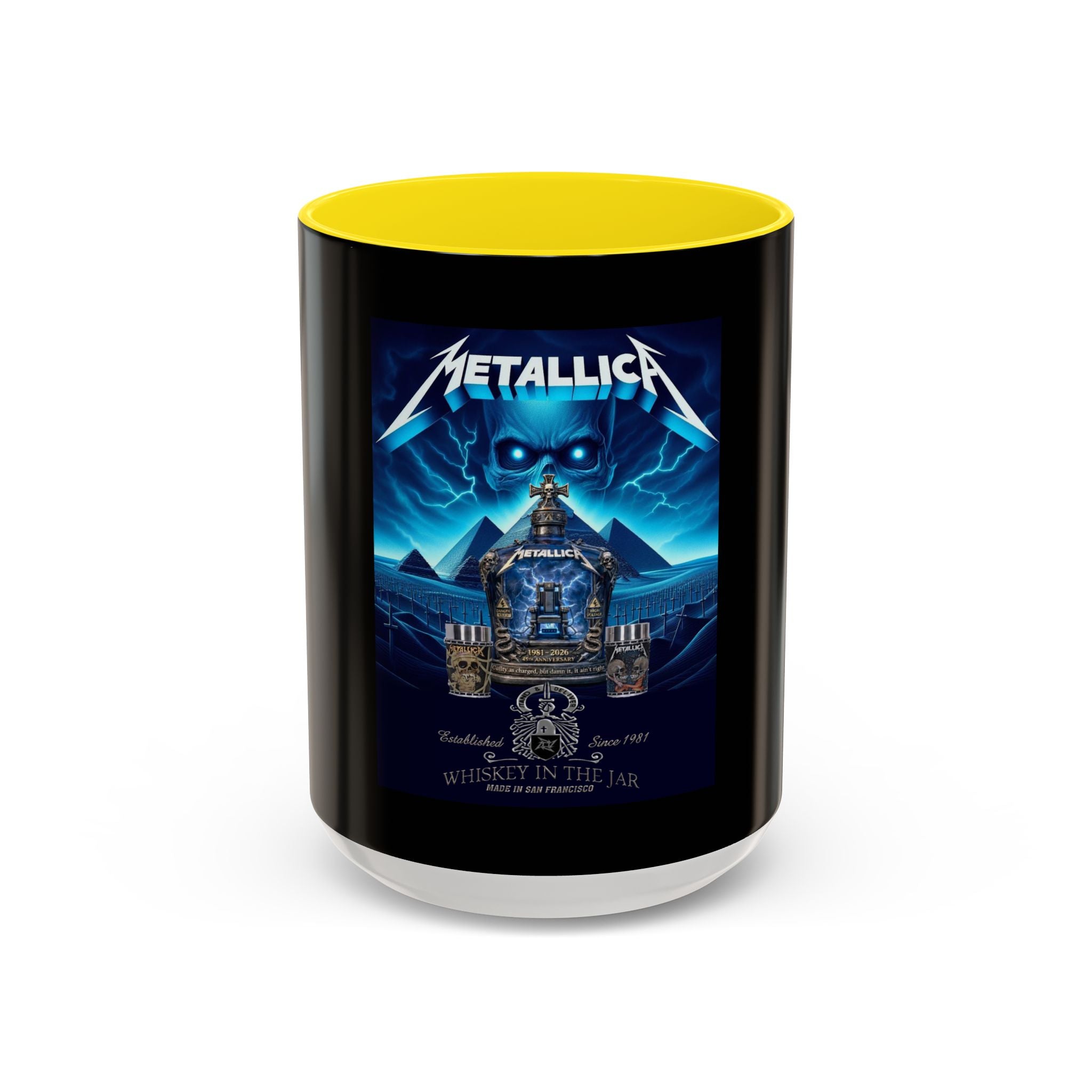 Metallica Whiskey in Jar / Accent Coffee Mug 11/15oz