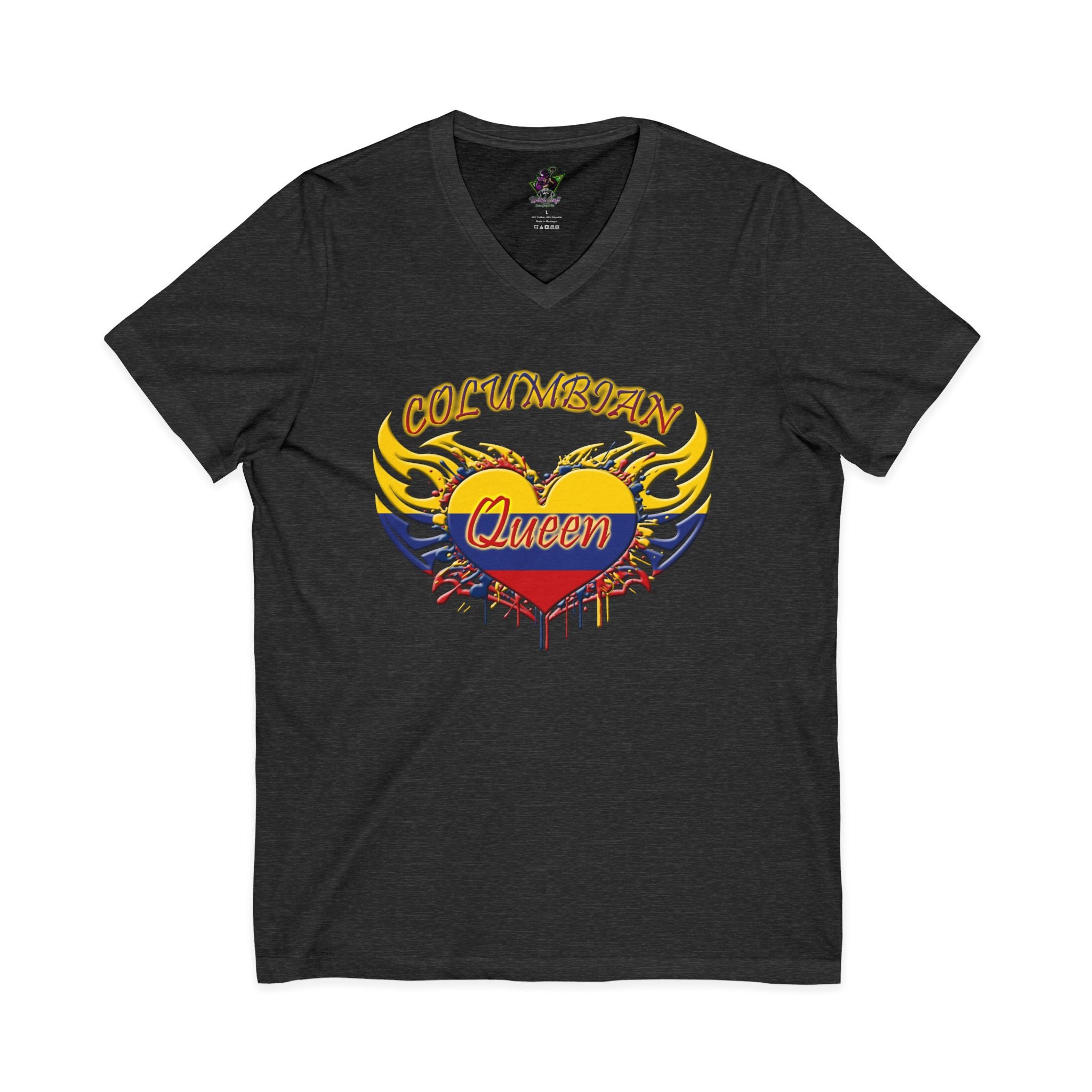 Colombian Queen / V-Neck Tee